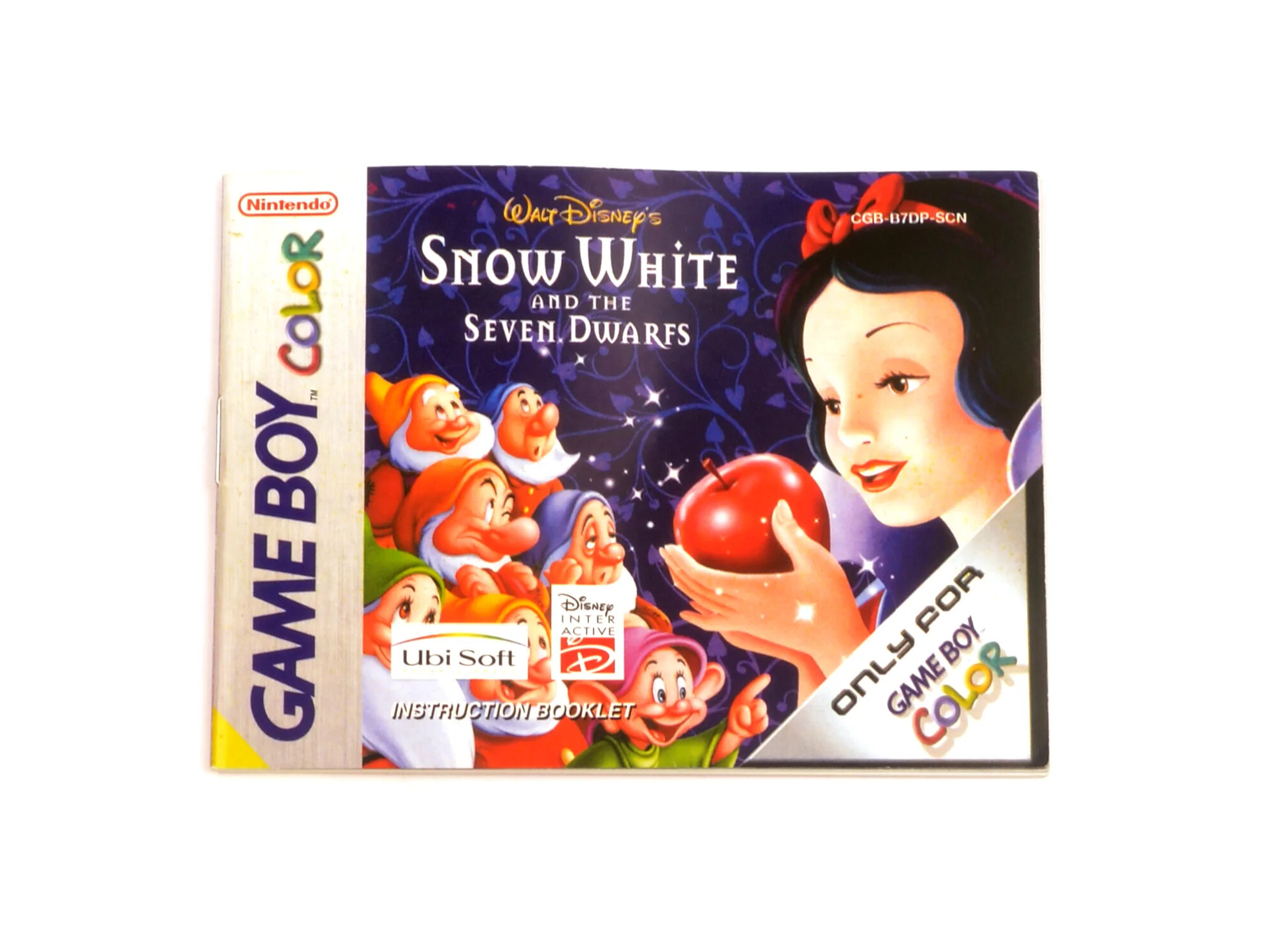 Snow White and the Seven Dwarfs - Manual Kaufen | Gameboy Color Manuals