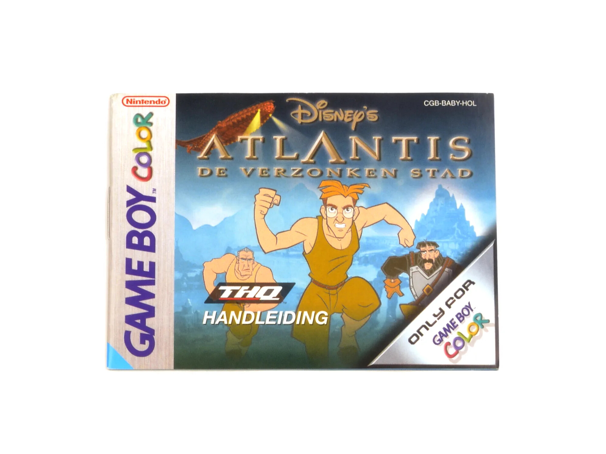 Atlantis the Lost Empire - Manual Kaufen | Gameboy Color Manuals