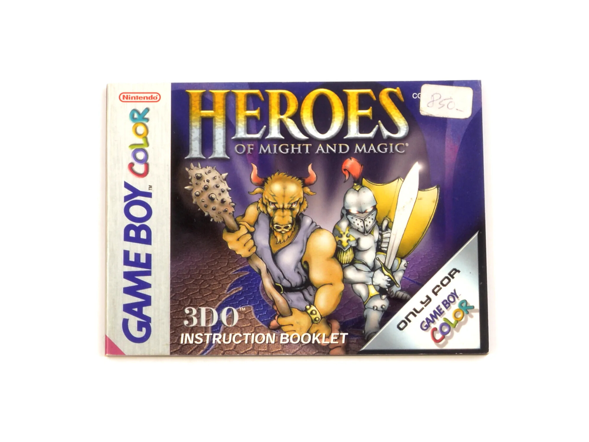 Heroes of Might and Magic: A Strategic Quest - Manual Kaufen | Gameboy Color Manuals
