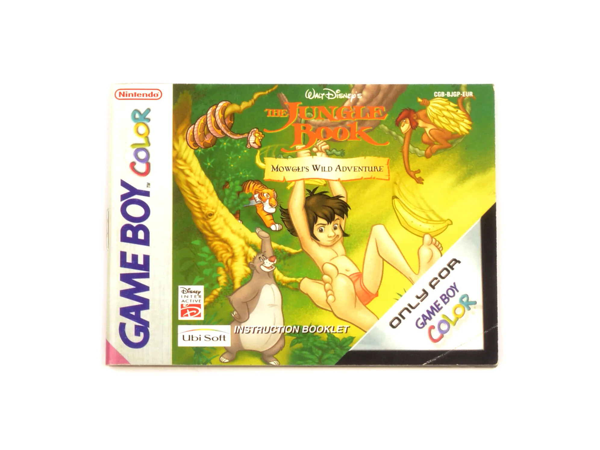 Jungle Book Mowgli's Wild Adventure - Manual Kaufen | Gameboy Color Manuals