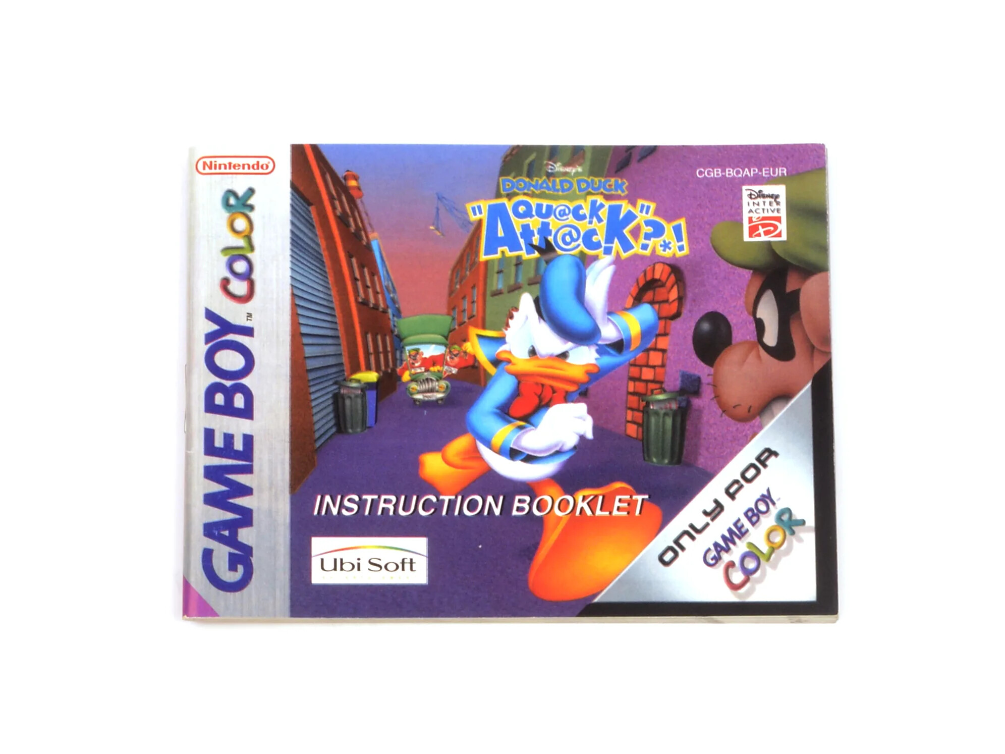 Donald Duck: Quack Attack - Manual Kaufen | Gameboy Color Manuals
