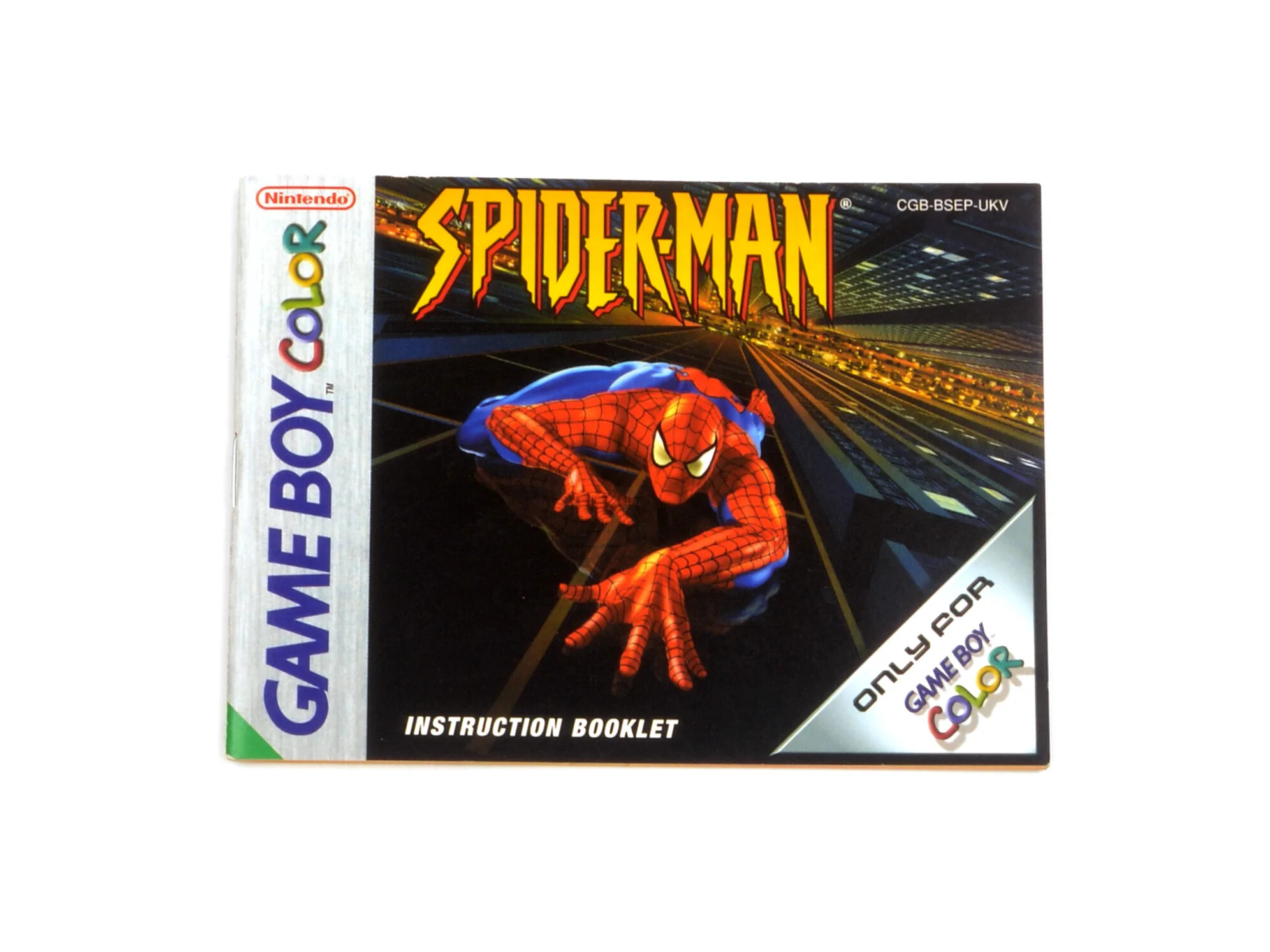 Spider-Man - Manual Kaufen | Gameboy Color Manuals