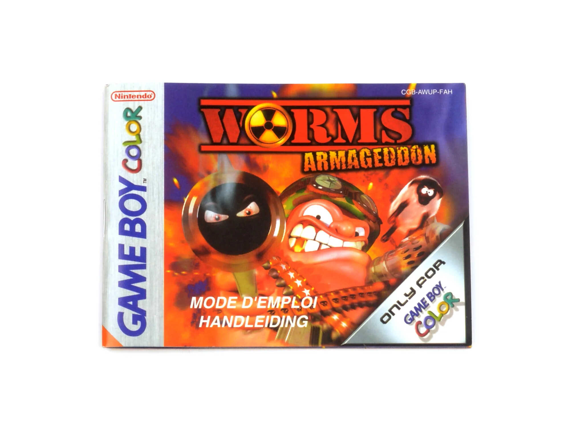 Worms Armageddon - Manual Kaufen | Gameboy Color Manuals