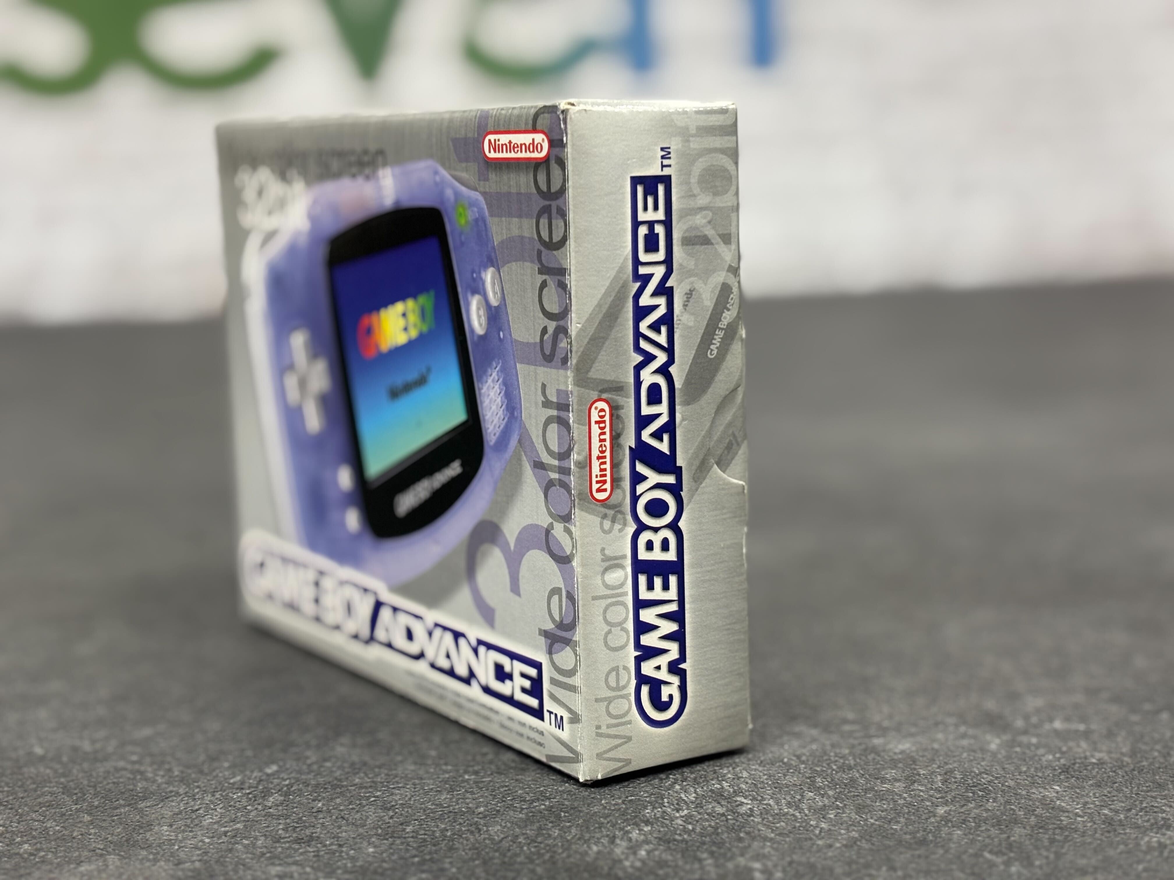 Gameboy Advance Transparent Blue [Complete]