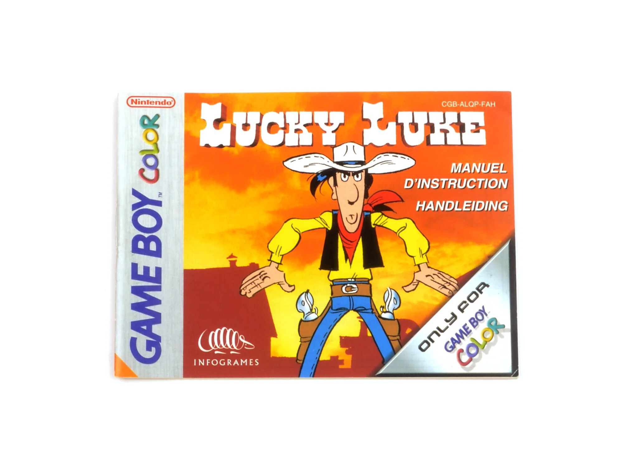 Lucky Luke - Manual - Gameboy Color Manuals