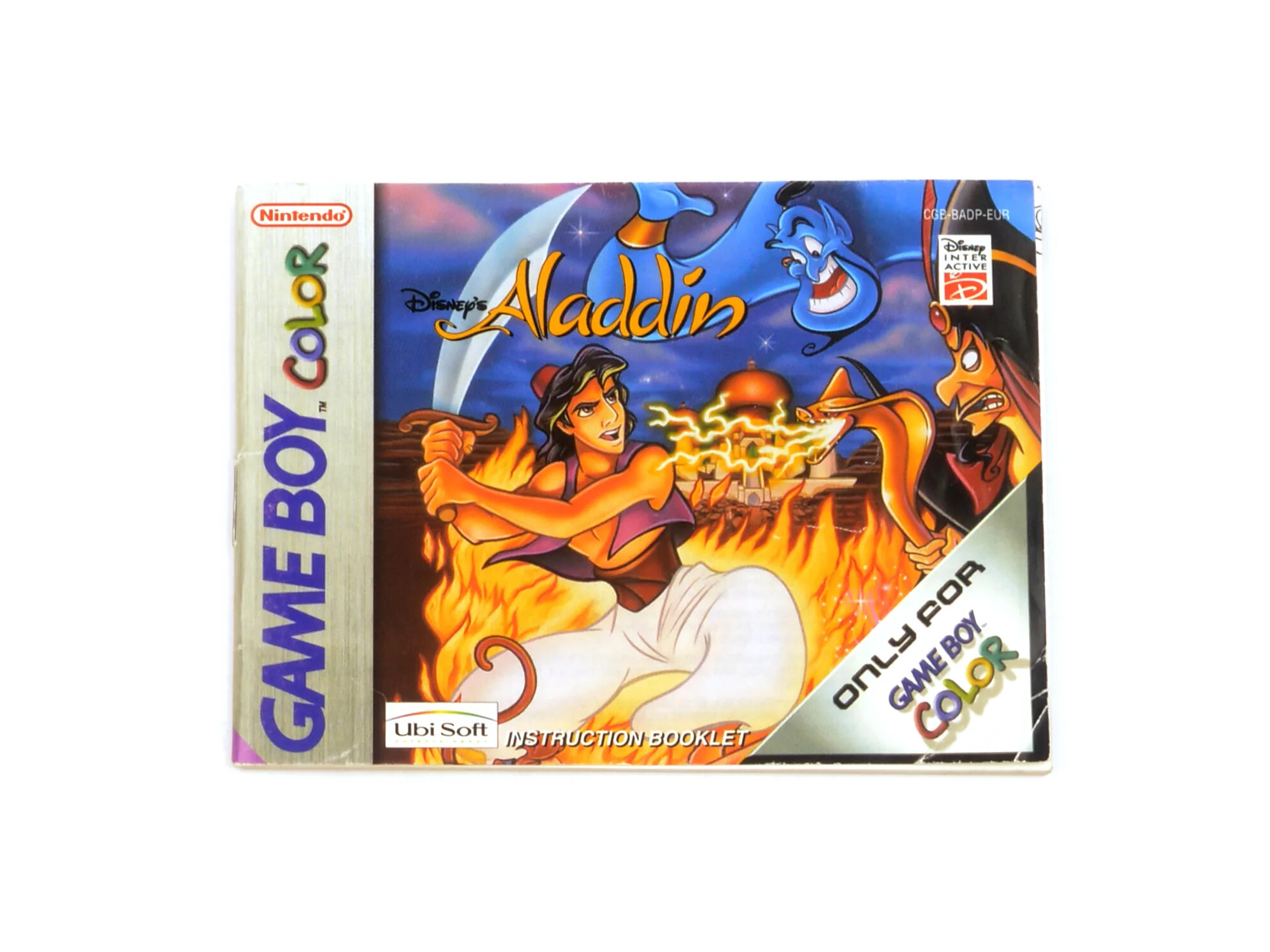 Aladdin - Manual - Gameboy Color Manuals