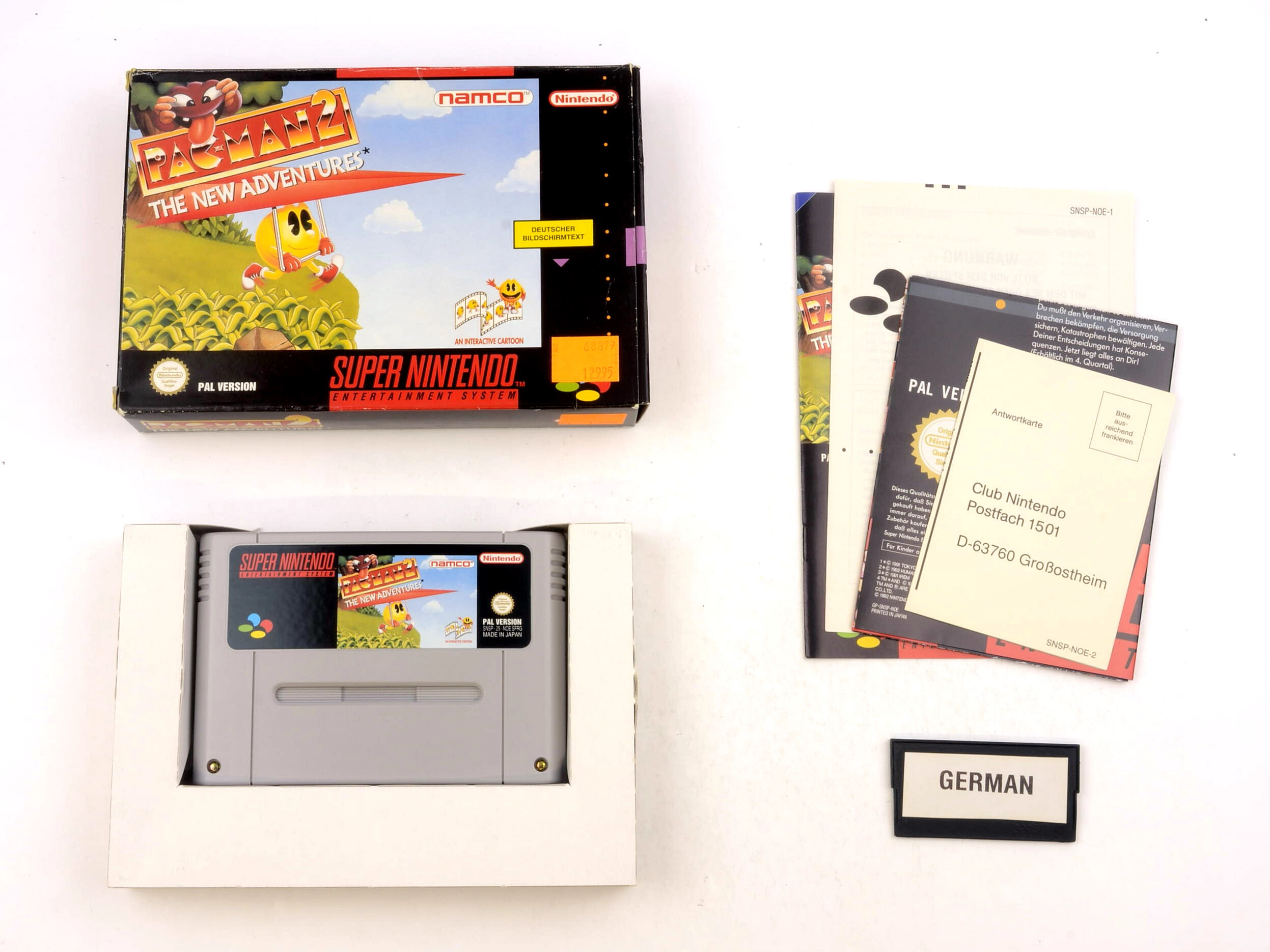 Pac-Man 2 The New Adventure (German) Kaufen | Super Nintendo Games [Complete]