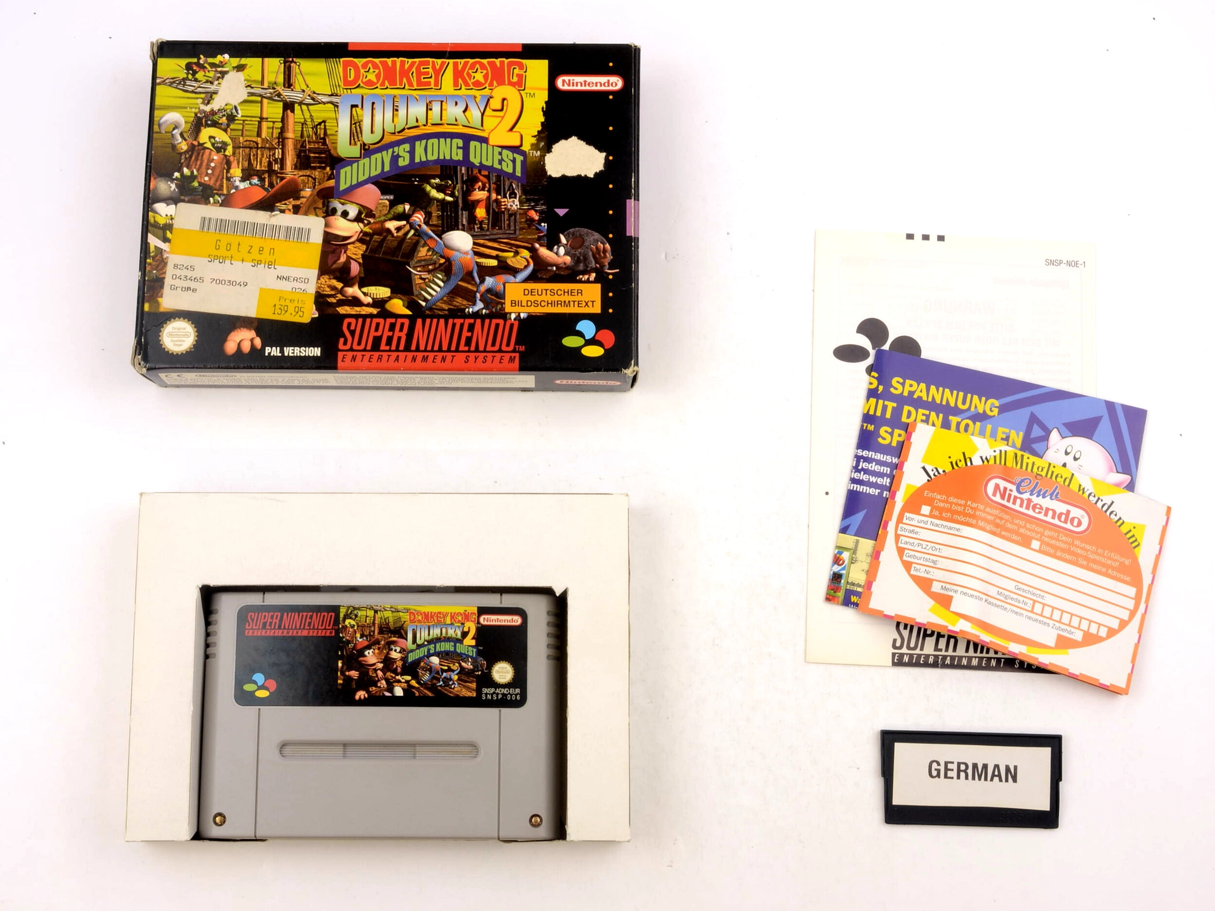 Donkey Kong Country 2 - Super Nintendo Games [Complete]