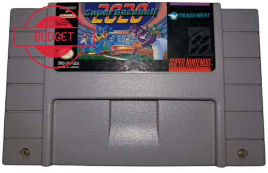 Super Baseball 2020 (NTSC) - Budget - Super Nintendo Games