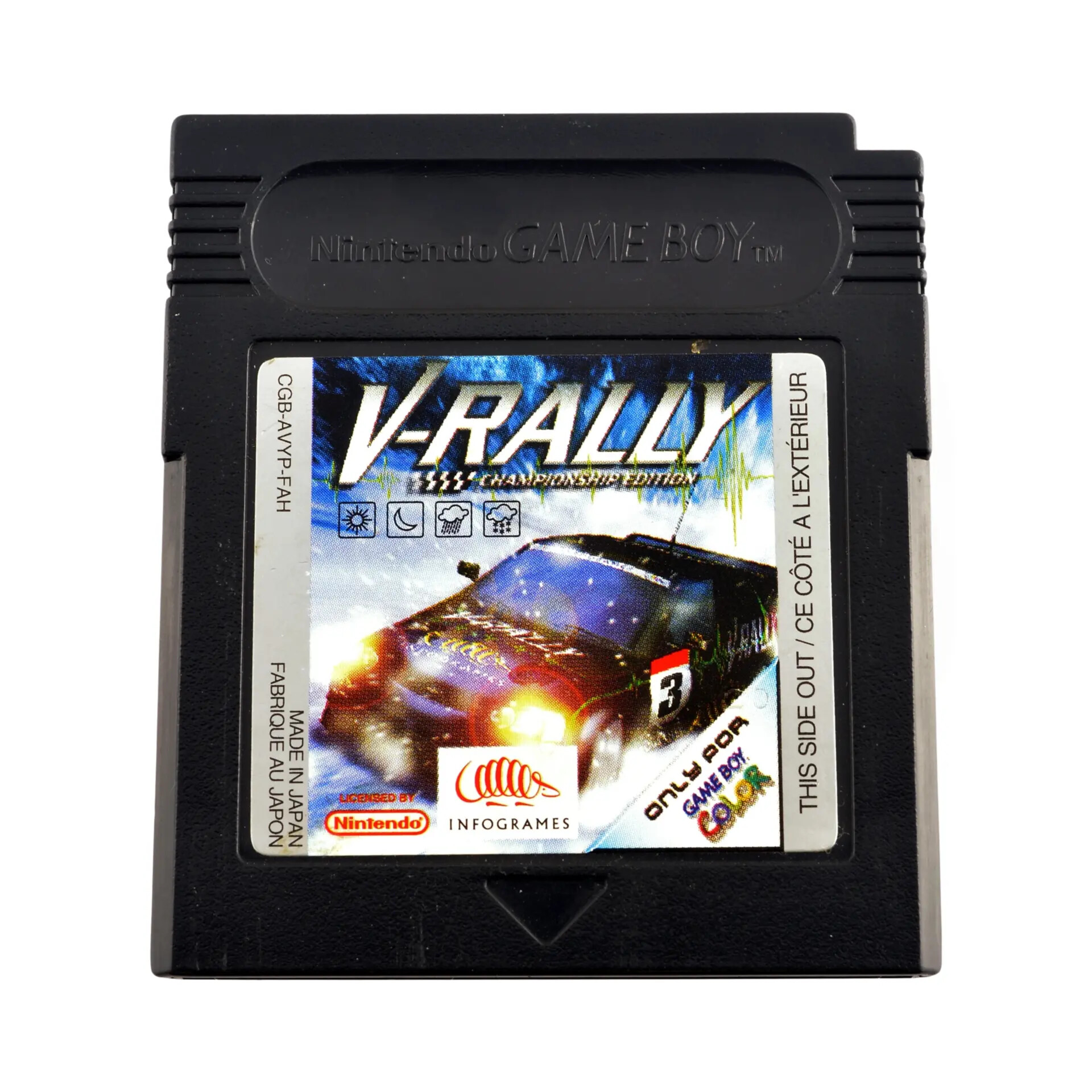 V-Rally Championship Edition - Gameboy Color Games