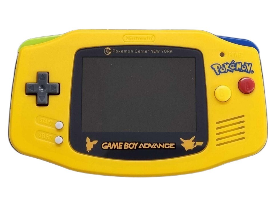 Gameboy Advance IPS V5 Backlight Pikachu Editon - Gameboy Advance Hardware