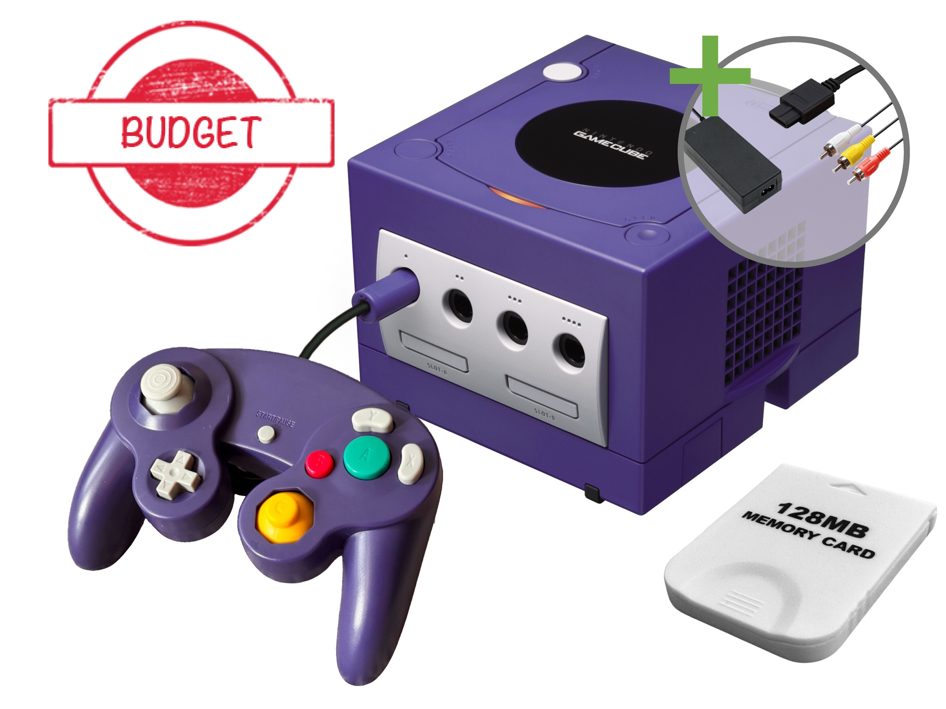Nintendo Gamecube Starter Pack - Value Purple Edition - Budget Kaufen | Gamecube Hardware
