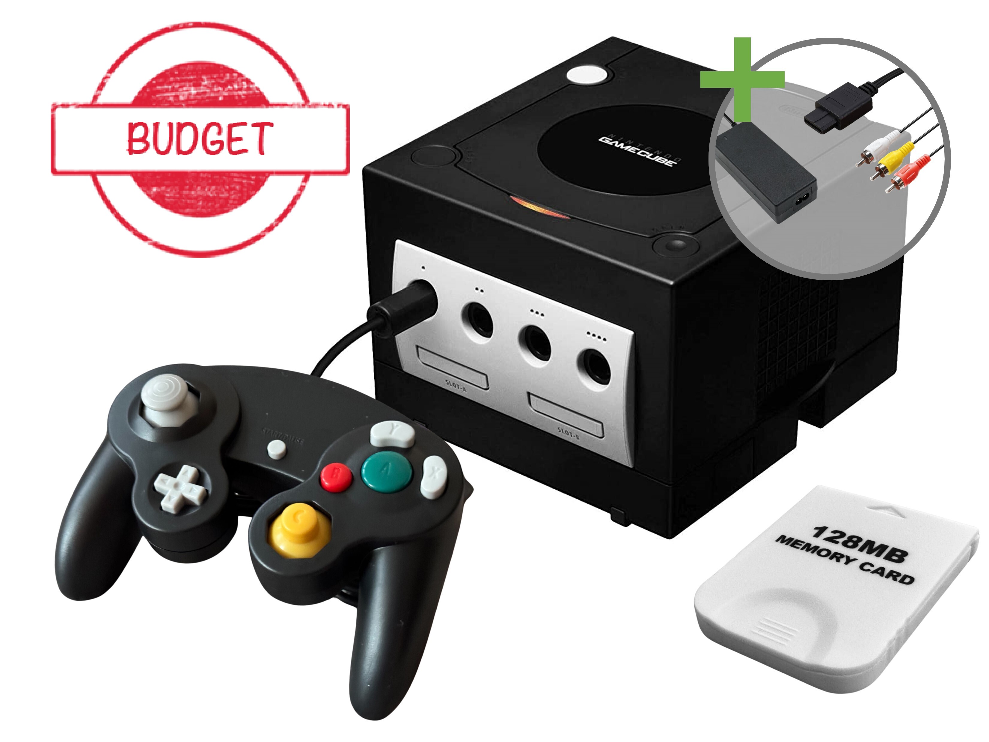 Nintendo Gamecube Starter Pack - Value Black Edition - Budget Kaufen | Gamecube Hardware
