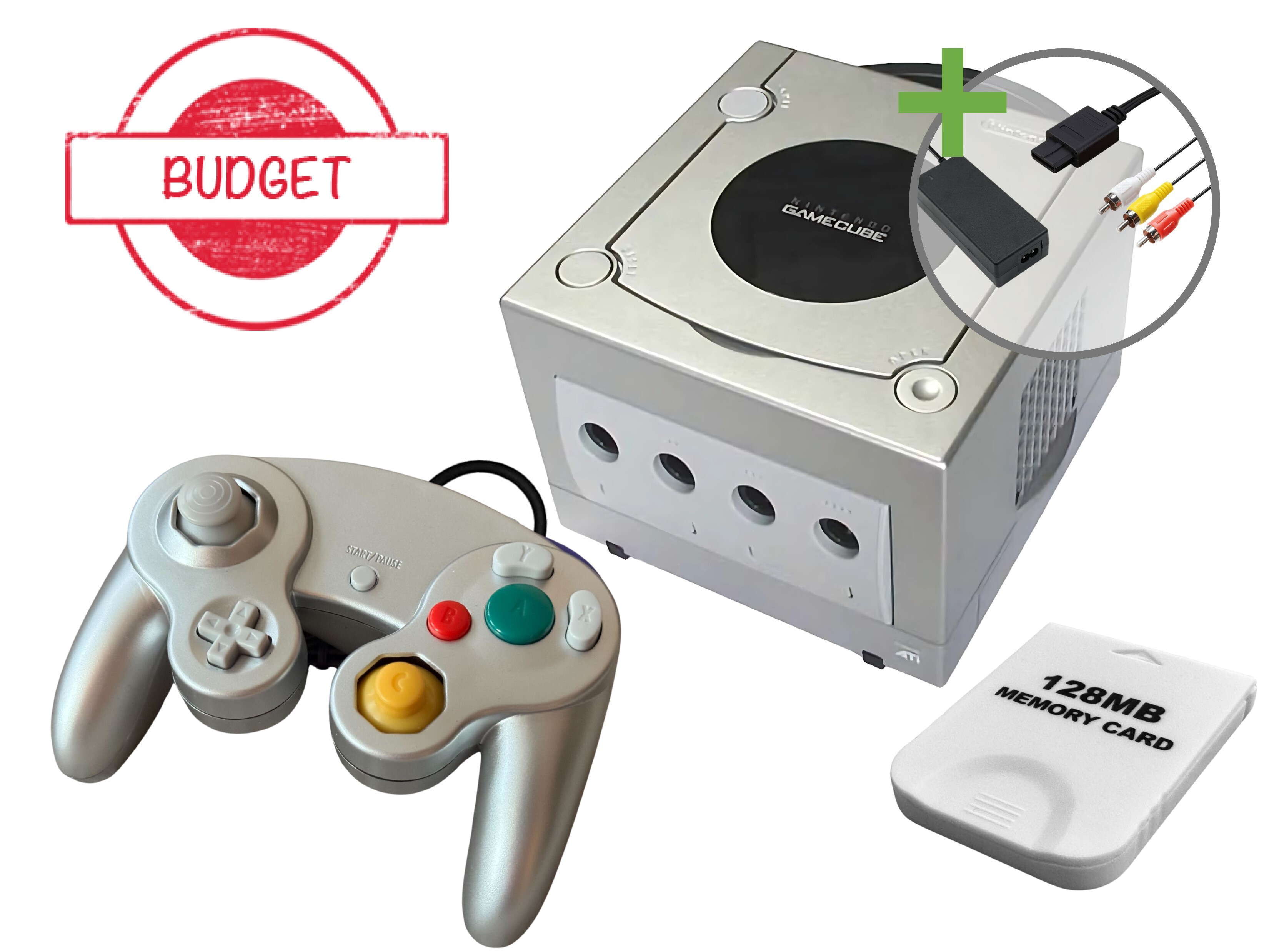Nintendo Gamecube Starter Pack - Value Silver Edition - Budget Kopen | Gamecube Hardware