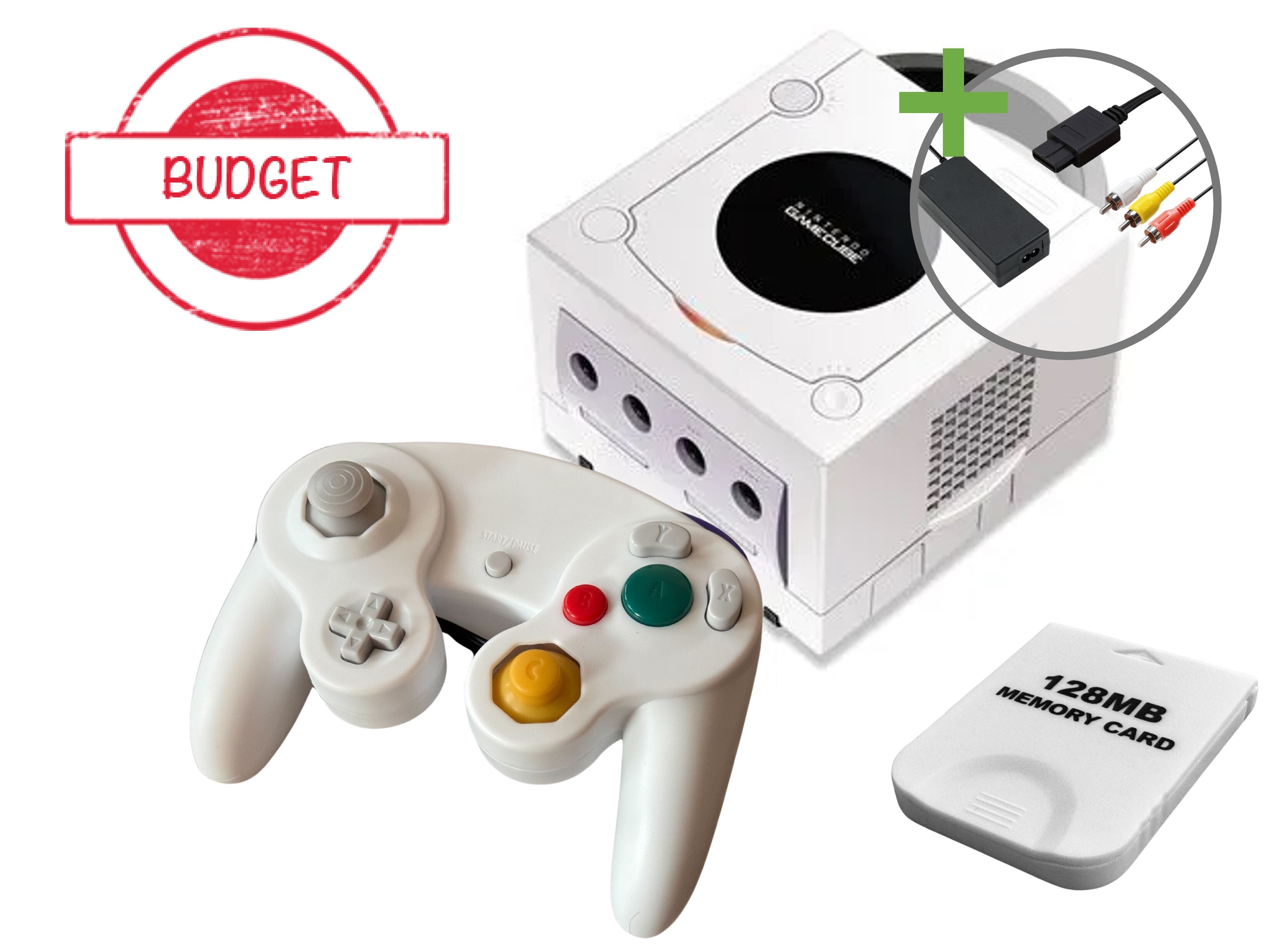 Nintendo Gamecube Starter Pack - Value Pearl Edition - Budget Kopen | Gamecube Hardware