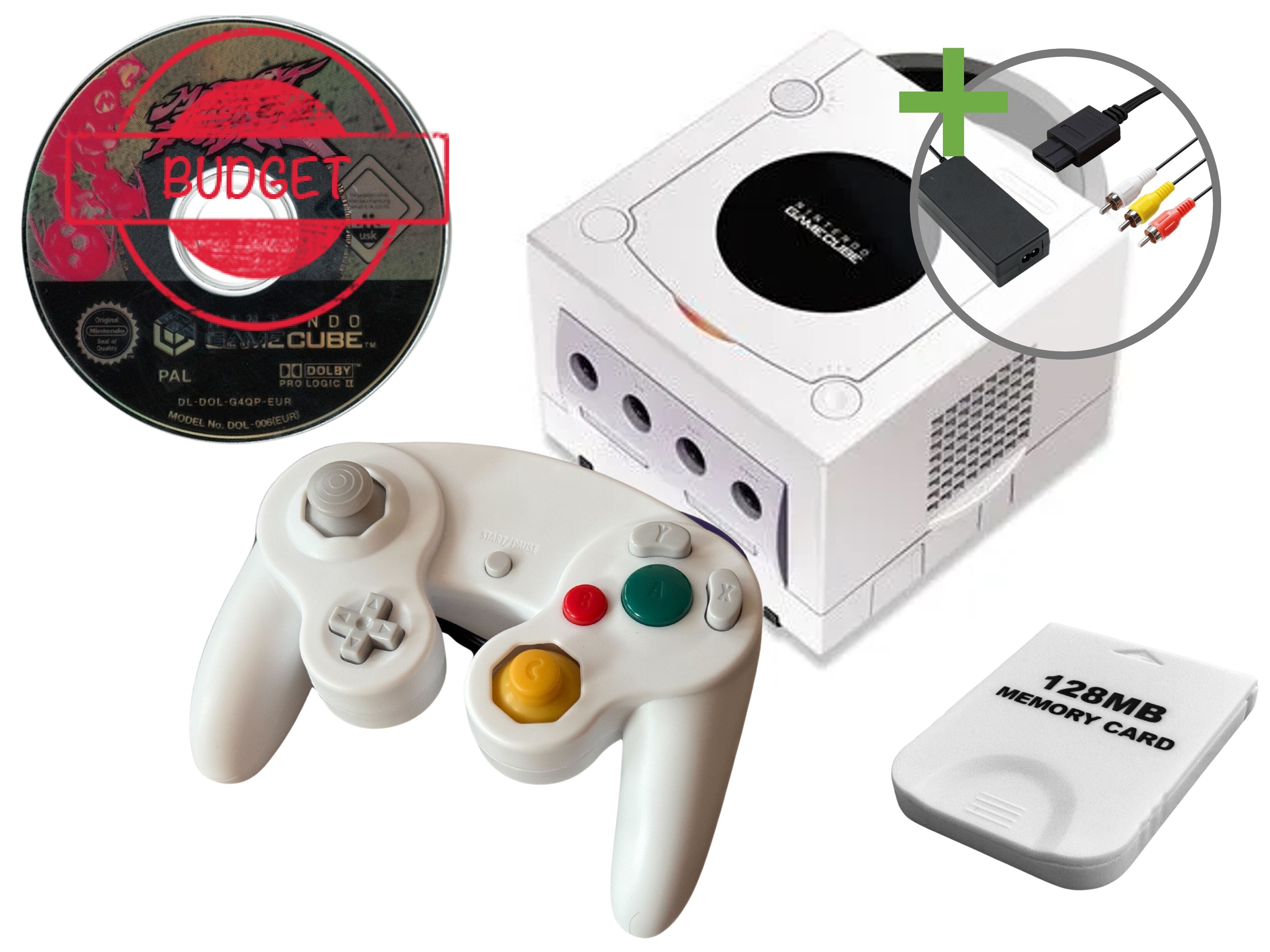 Nintendo Gamecube Starter Pack - Value Mario Smash Football Edition - Budget Kopen | Gamecube Hardware