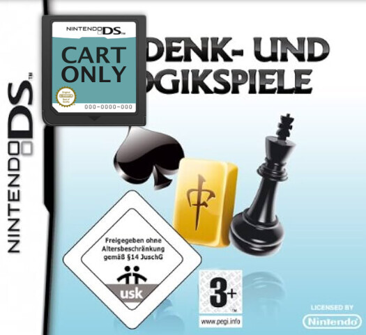 50 Denk- und Logikspiele - Cart Only - Nintendo DS Games