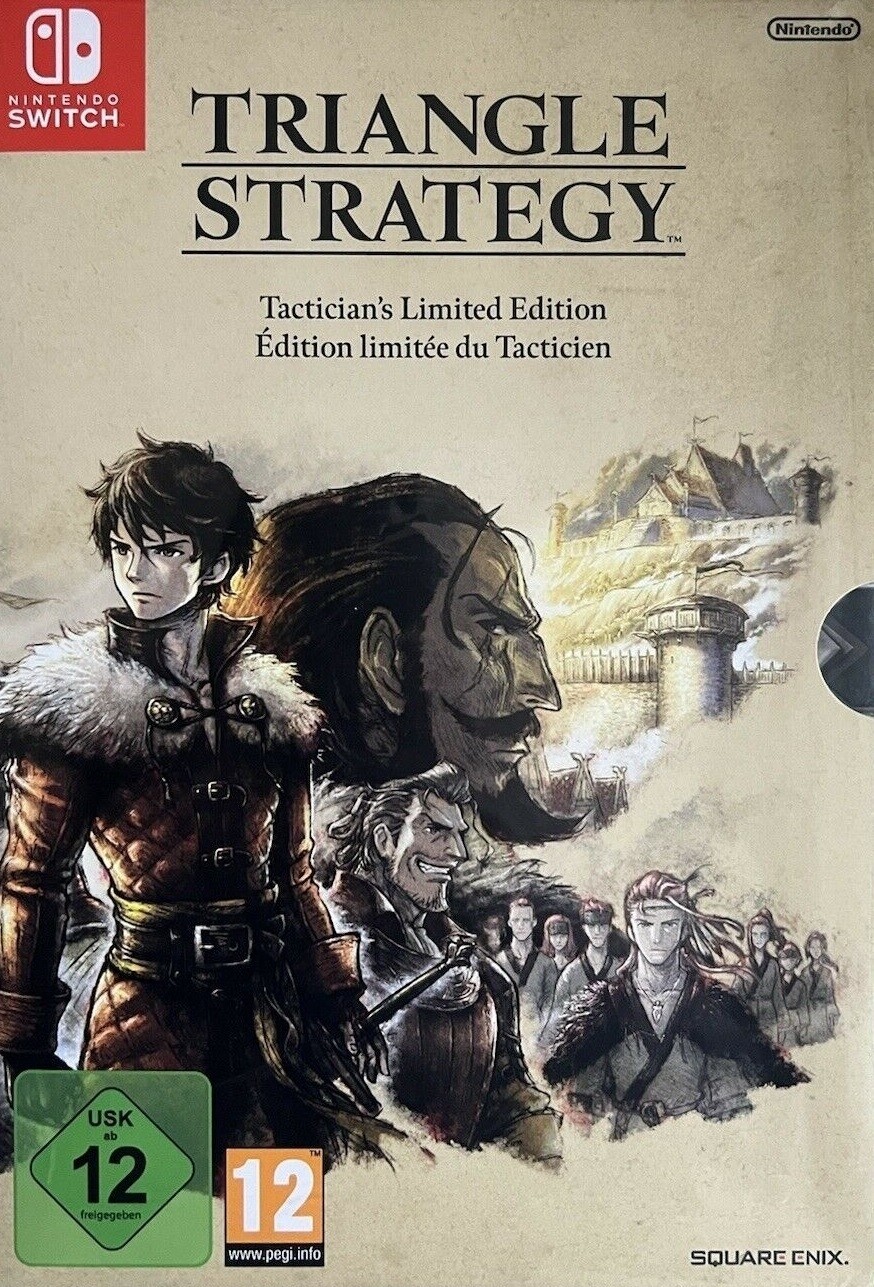 Triangle Strategy Tactician's Limited Edition [Complete] - Nintendo Switch Games