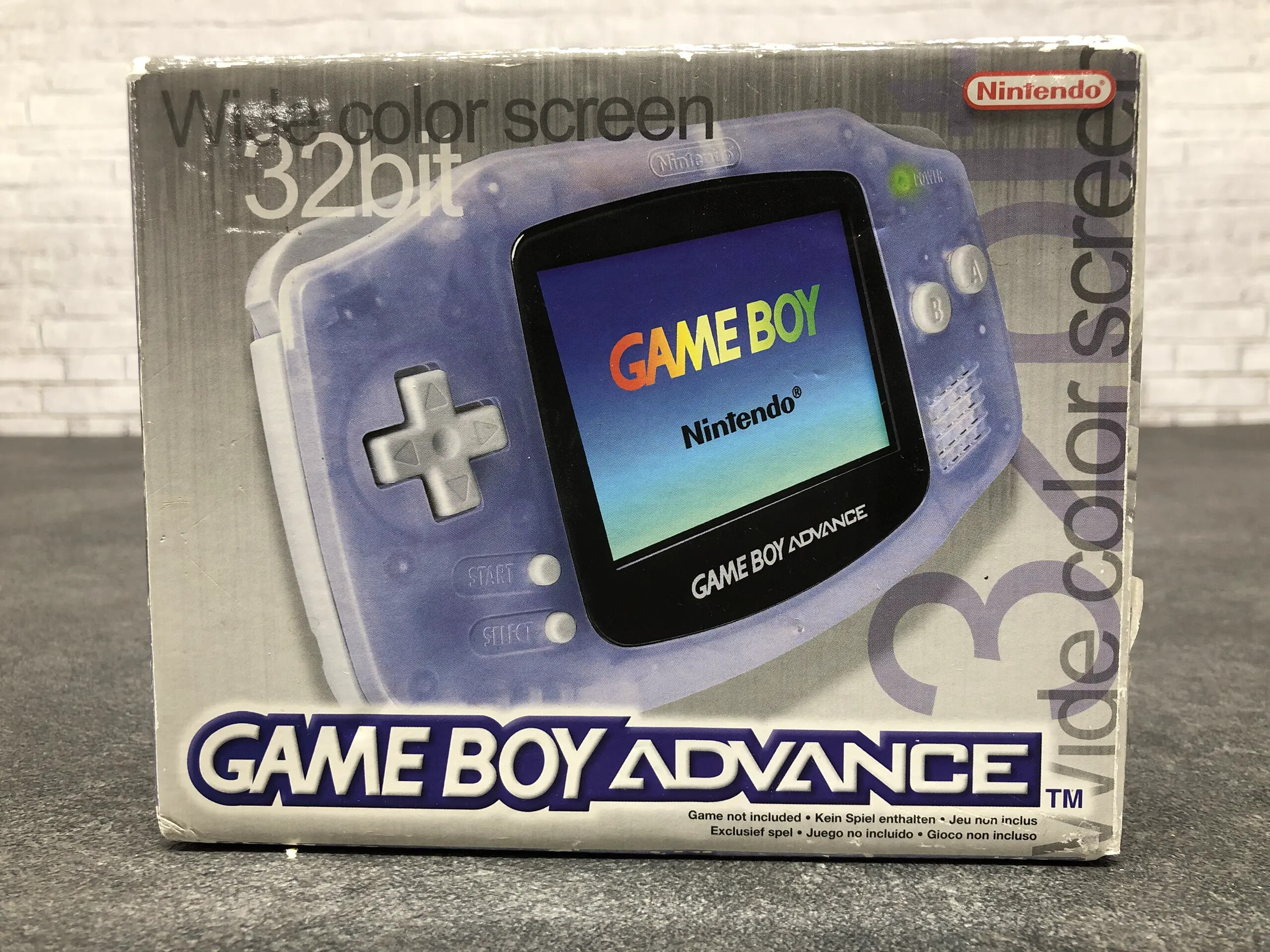 Gameboy Advance Transparent Blue [Complete] Kaufen | Gameboy Advance Hardware