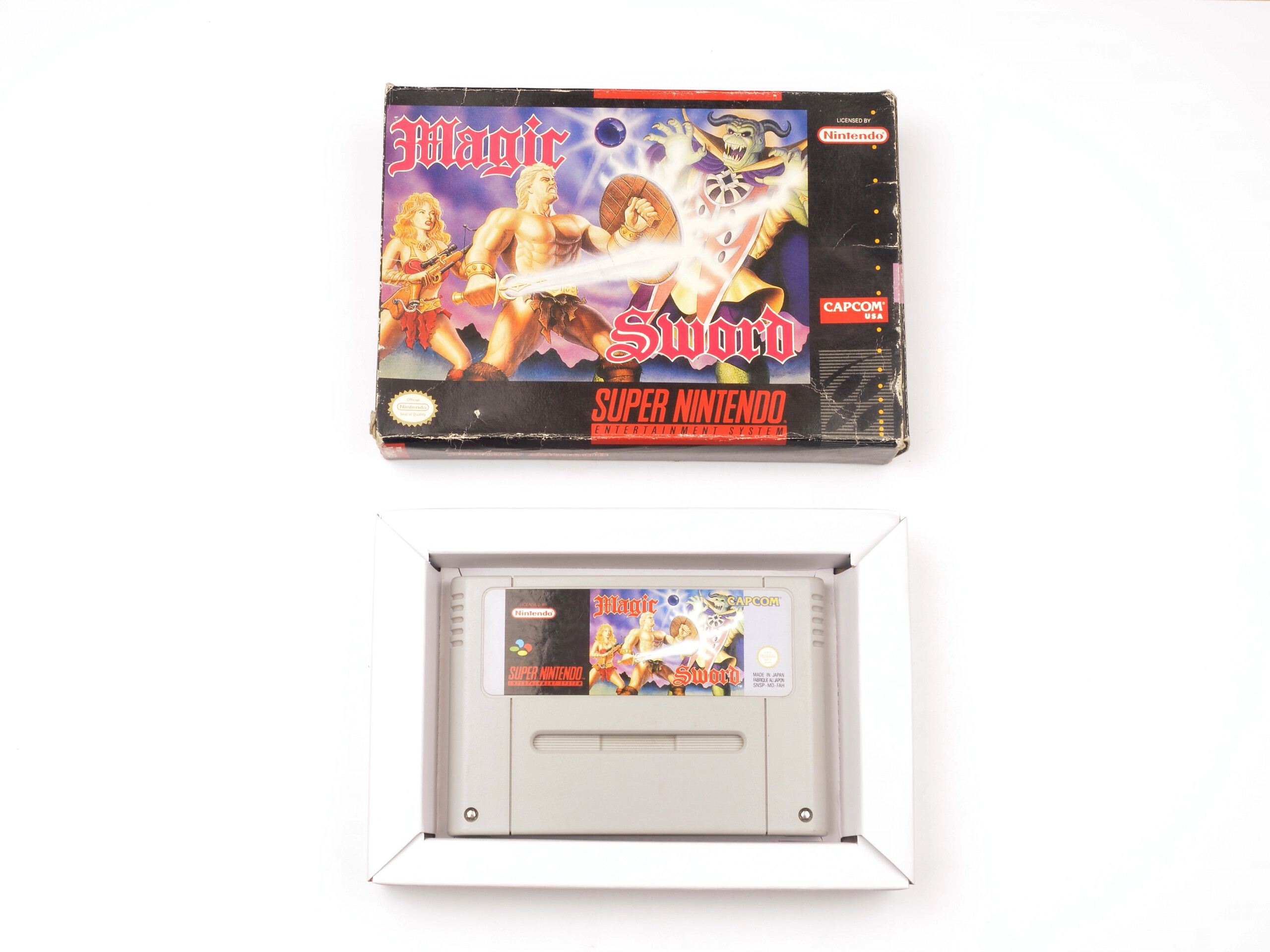 Magic Sword - Super Nintendo Games [Complete]