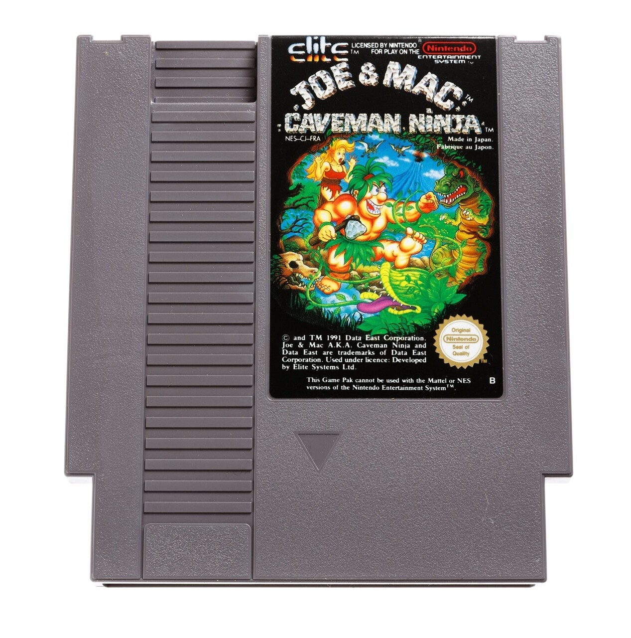 Joe & Mac Caveman Ninja (NTSC) - Nintendo NES Games