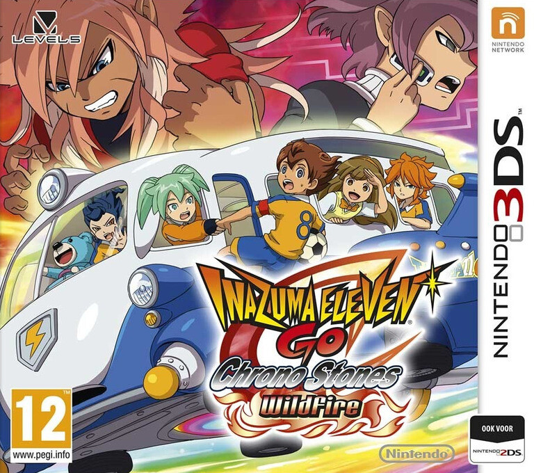 Inazuma Eleven GO - Chrono Stones - Wildfire (German) - Nintendo 3DS Games