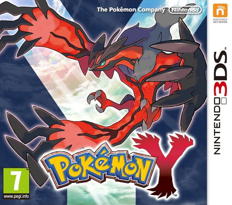 Pokémon Y (German) - Nintendo 3DS Games