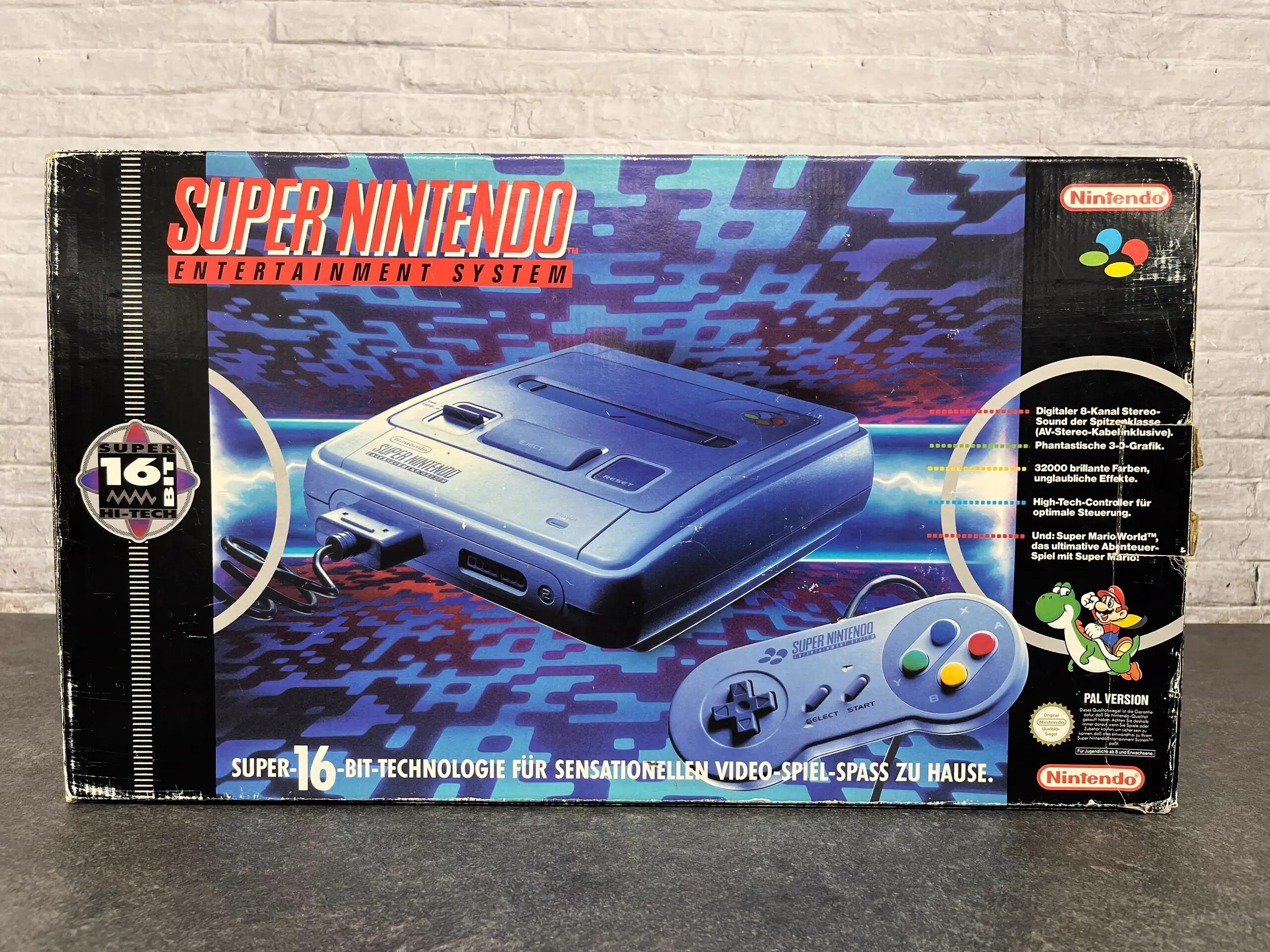 Super Nintendo Starter Pack - Super Mario World Edition [Complete] - Super Nintendo Hardware
