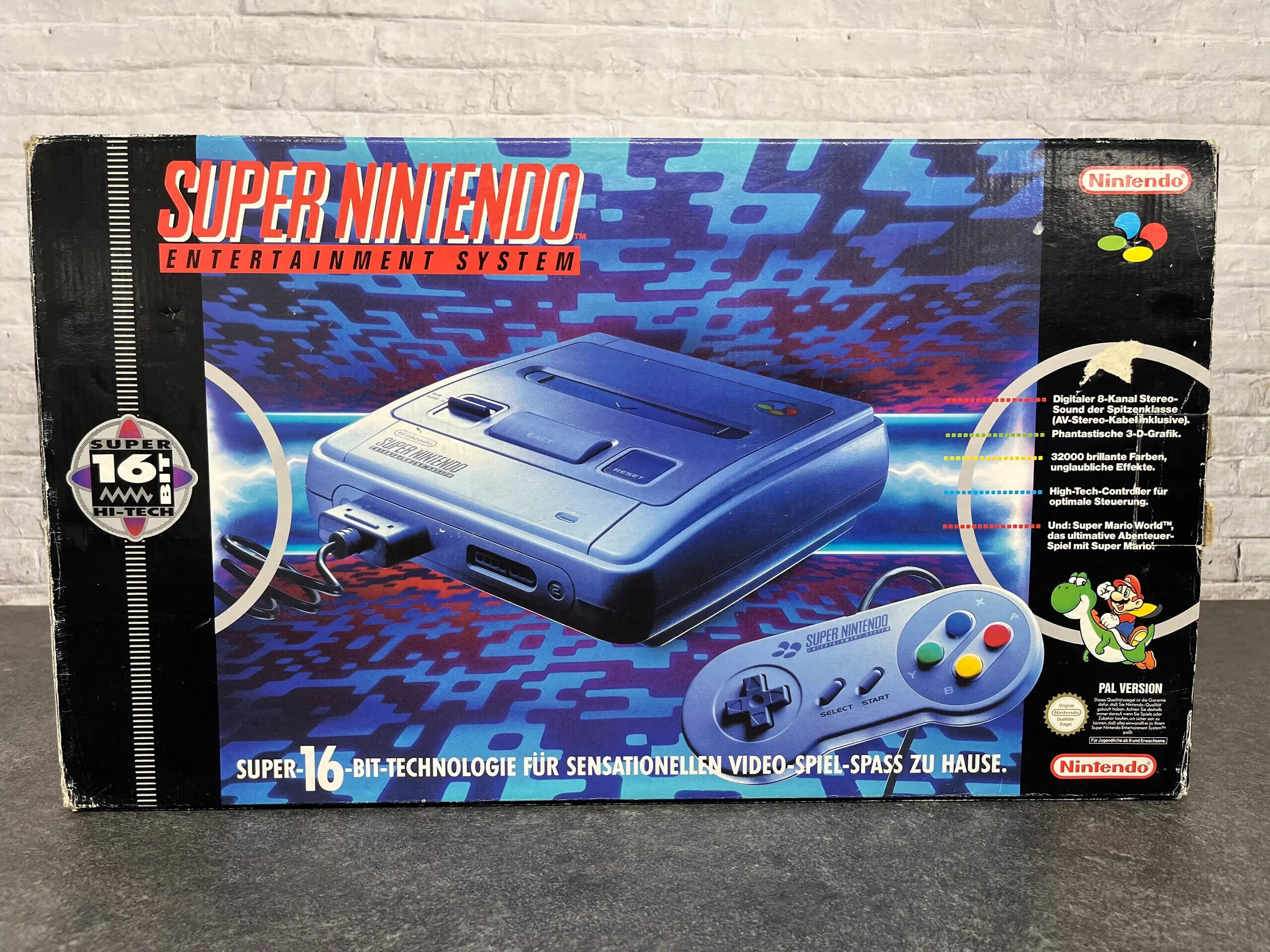 Super Nintendo Starter Pack - Super Mario World Edition [Complete] - Super Nintendo Hardware