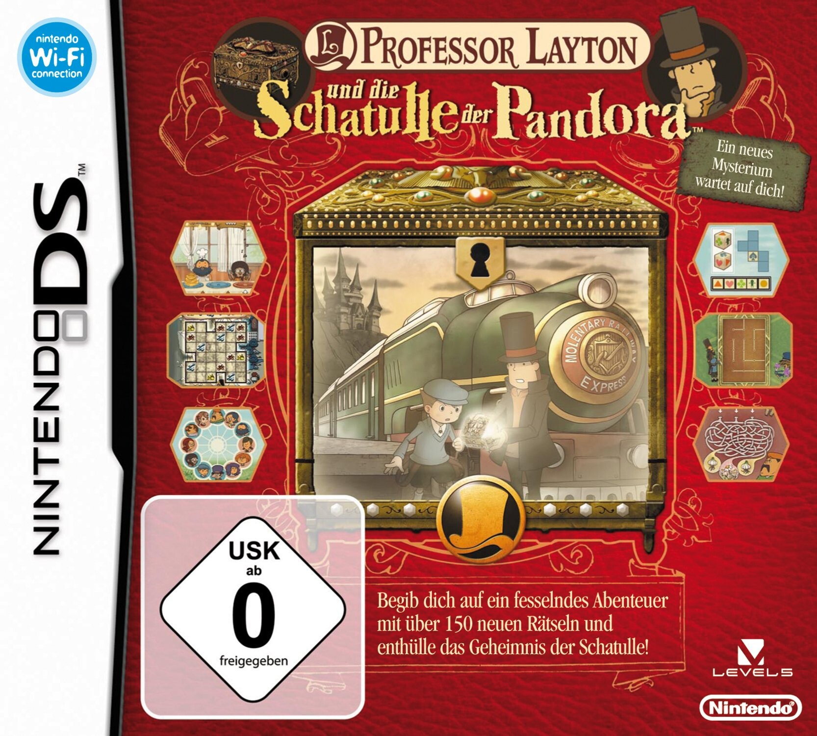 Professor Layton und die Schatulle der Pandora (German) Kaufen | Nintendo DS Games