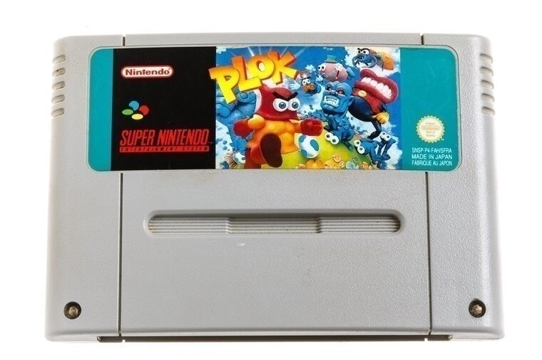 Plok (German) - Super Nintendo Games