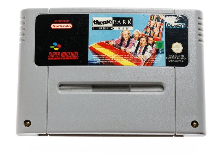 Theme Park (German) - Super Nintendo Games