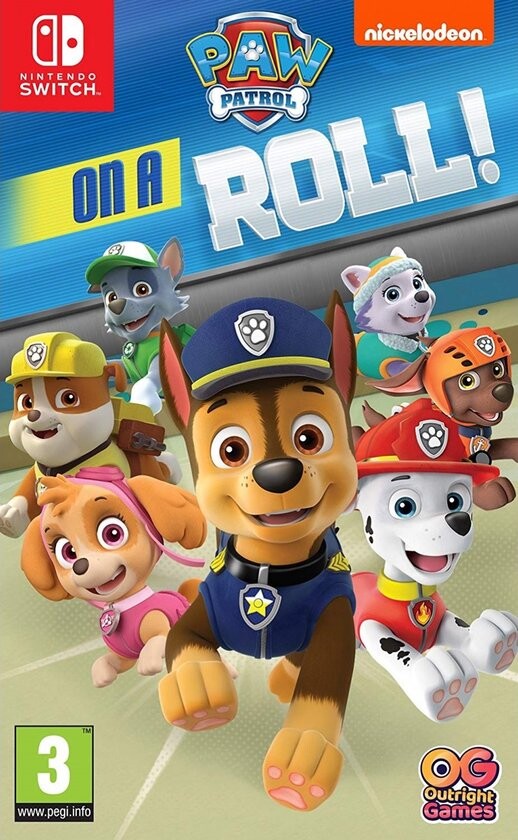 Nickelodeon Paw Patrol On A Roll - Nintendo Switch Games