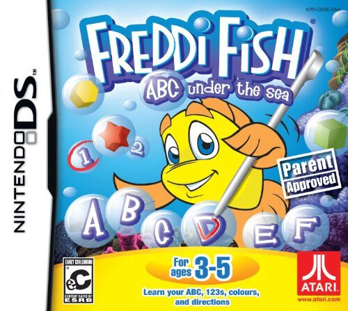 Freddi Fish - ABC Onder De Zee - Nintendo DS Games
