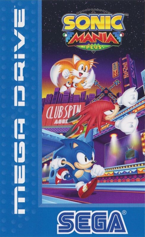 Sonic Mania Plus (Mega Drive Cover) - Nintendo Switch Games