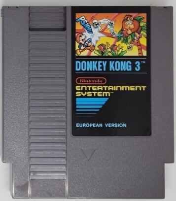 Donkey Kong 3 European Version (German) - Nintendo NES Games
