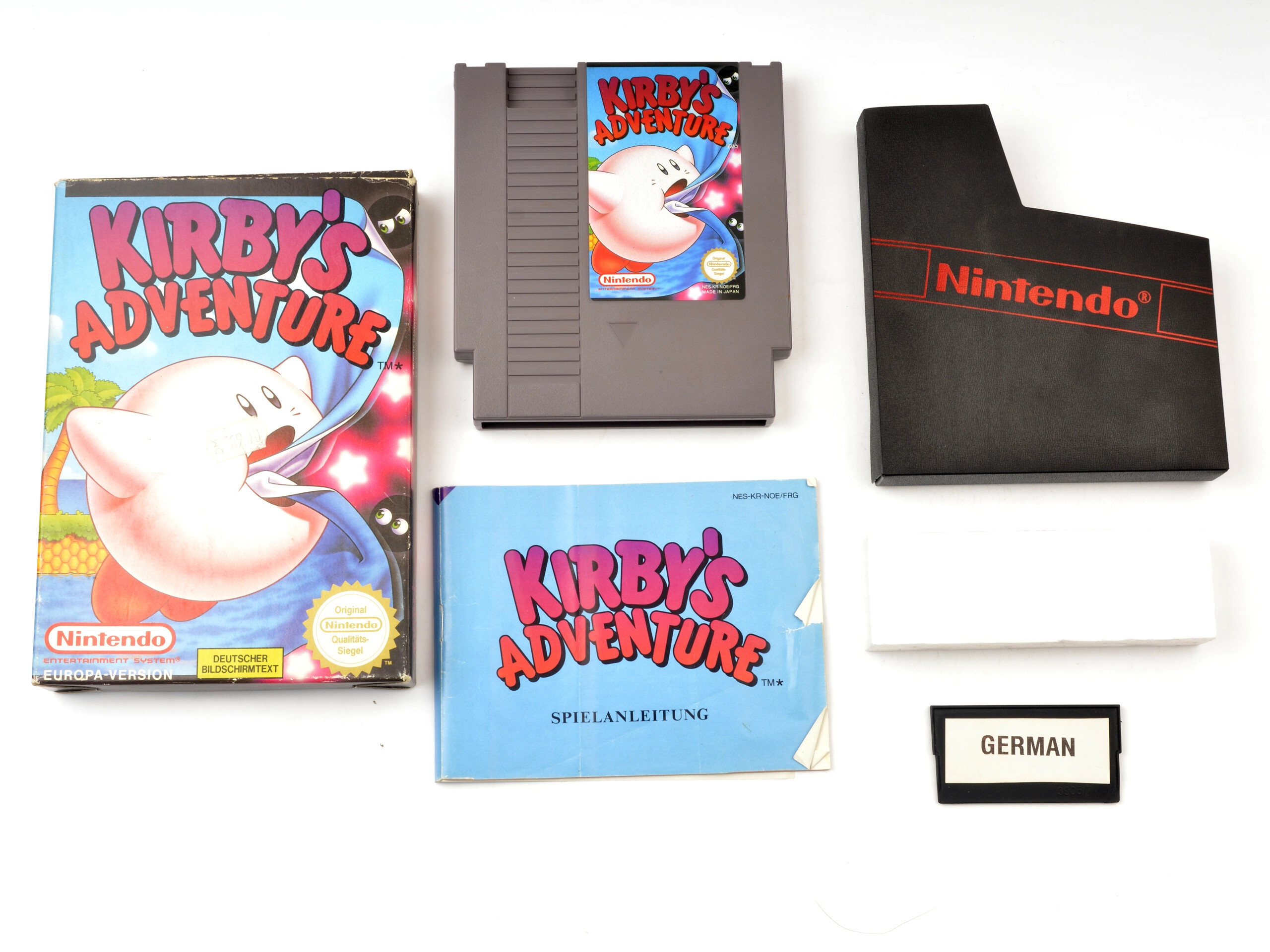 Kirby's Adventure (German) - Nintendo NES Games [Complete]