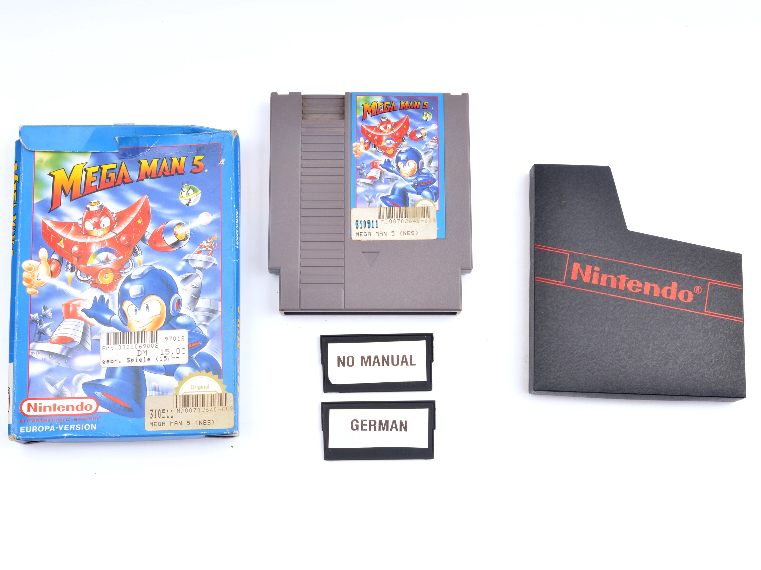 Mega Man 5 (German) - Nintendo NES Games [Complete]