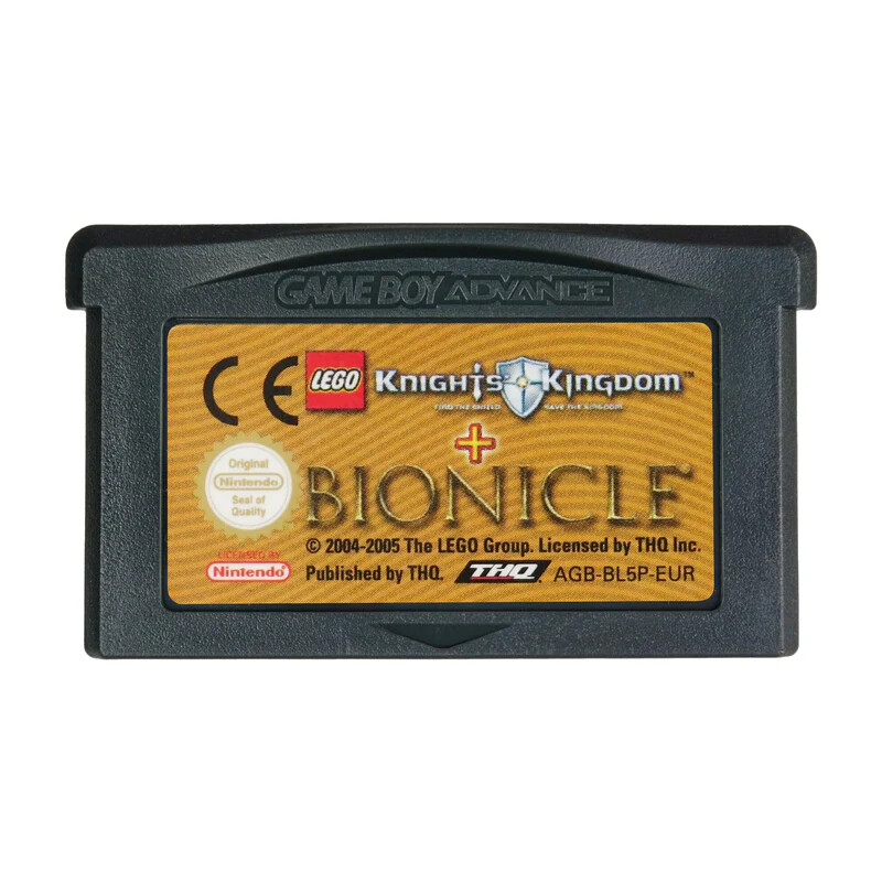 Lego Knight's Kingdom + Bionicle - Gameboy Advance Games