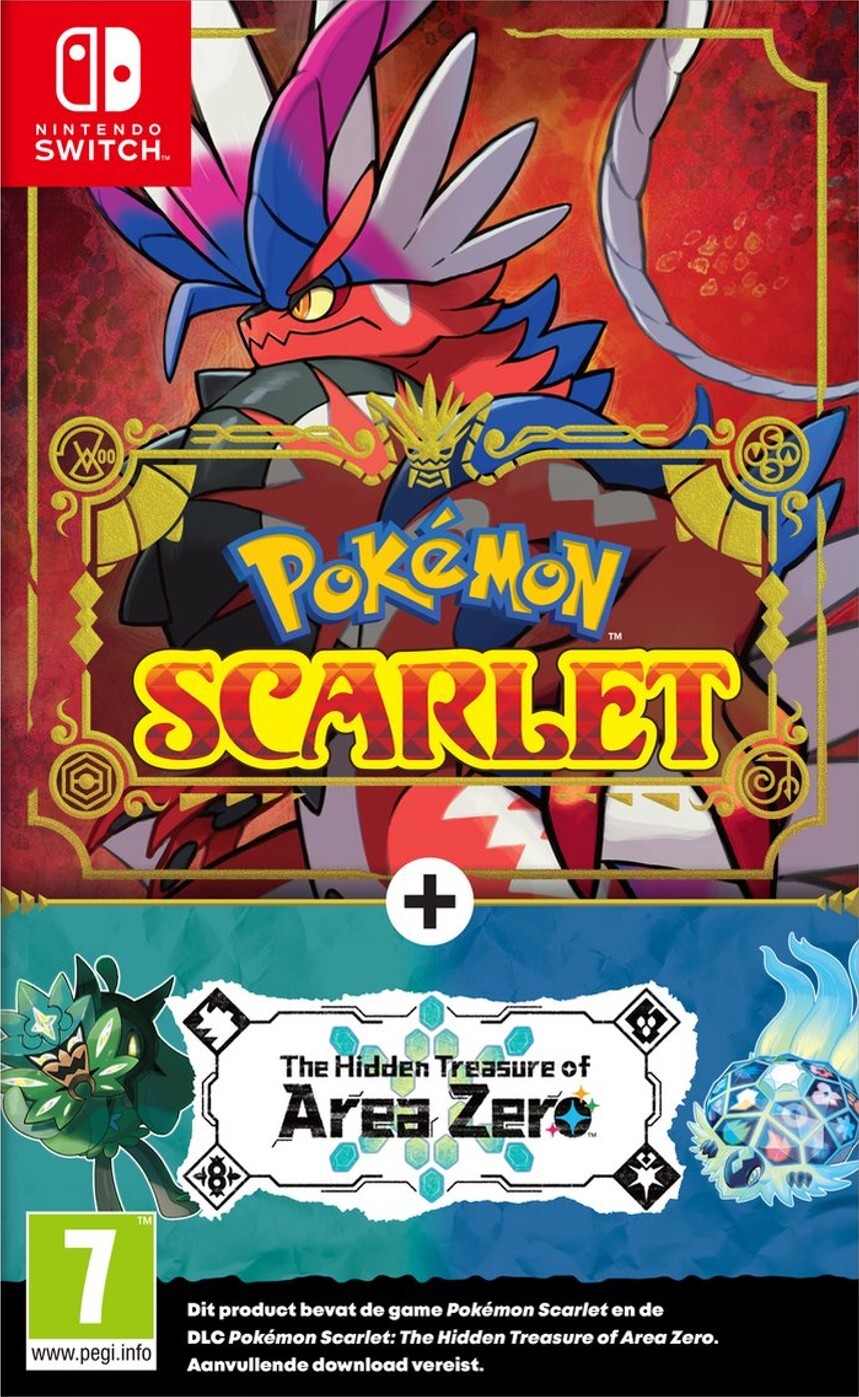 Pokémon Scarlet Bundel: The Hidden Treasure of Area Zero - Nintendo Switch Games