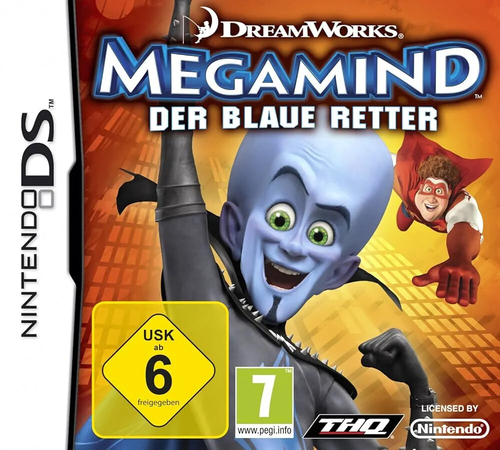 Megamind - Der Blaue Retter (German) - Nintendo DS Games