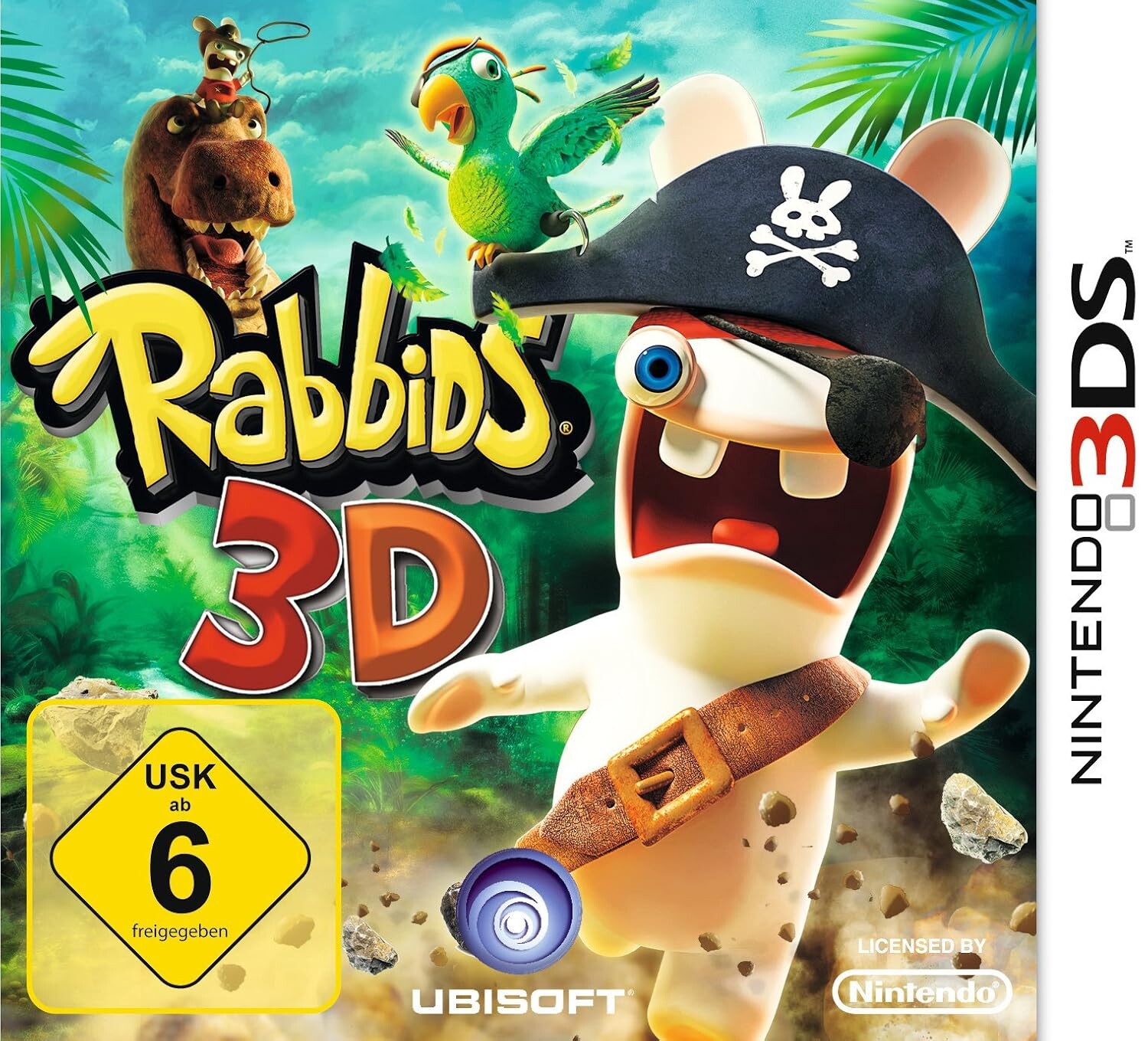 Rabbids 3D (German) - Nintendo 3DS Games