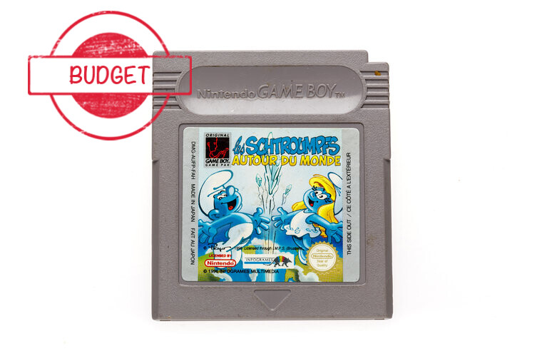 Die Schlümpfe Reisen Um Die Welt (German) - Budget - Gameboy Classic Games