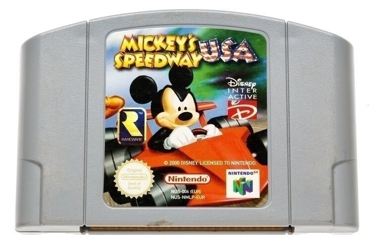 Mickey's Speedway USA (German) - Nintendo 64 Games