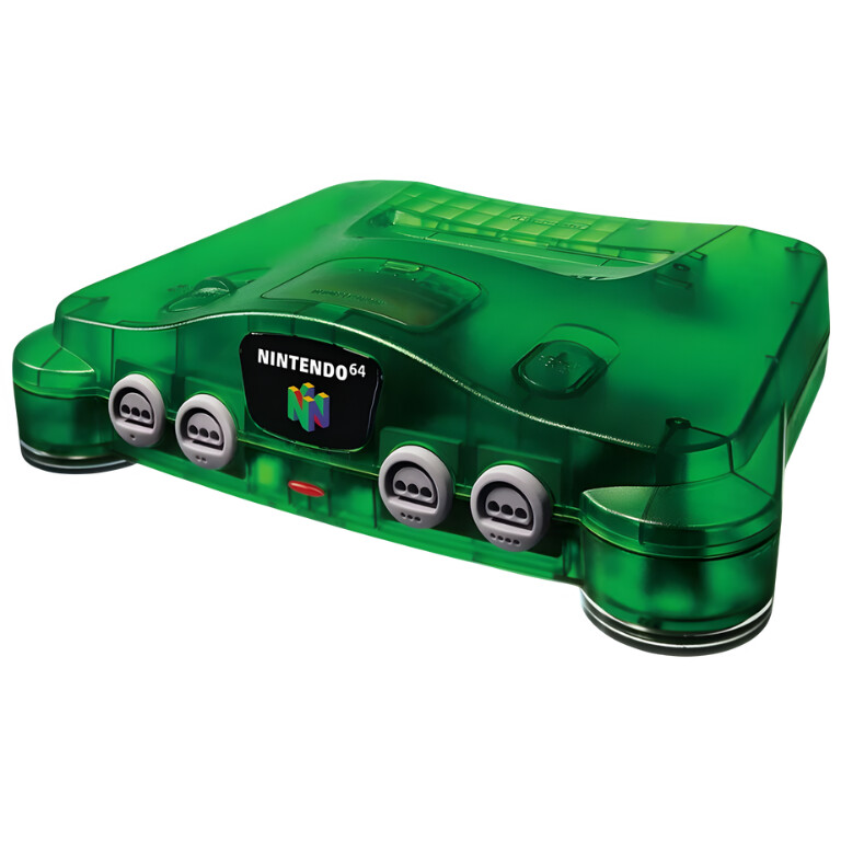 Nintendo 64 Console Jungle Green - Nintendo 64 Hardware