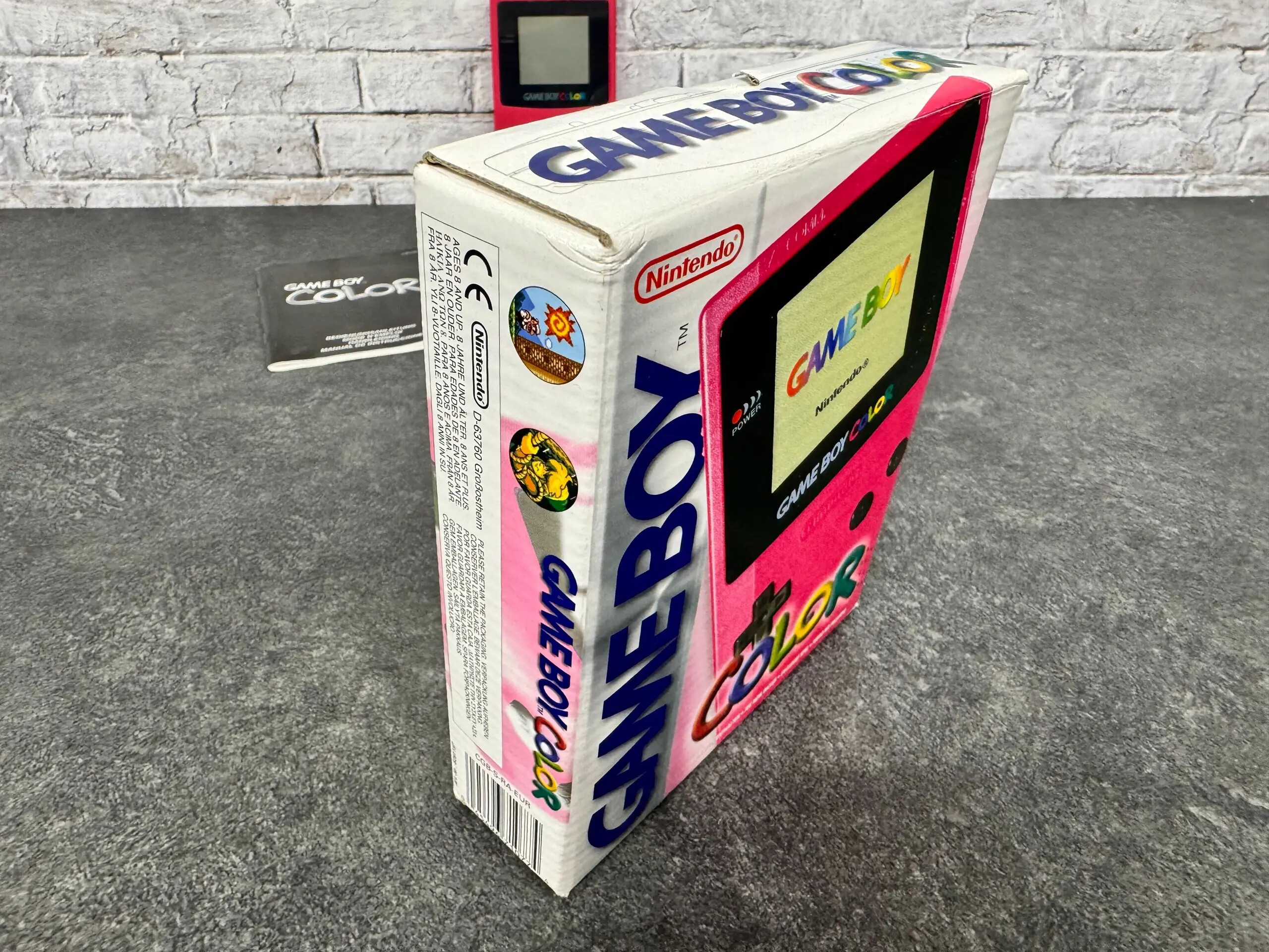 Gameboy Color Red [Complete] ⭐️ Gameboy Color Hardware