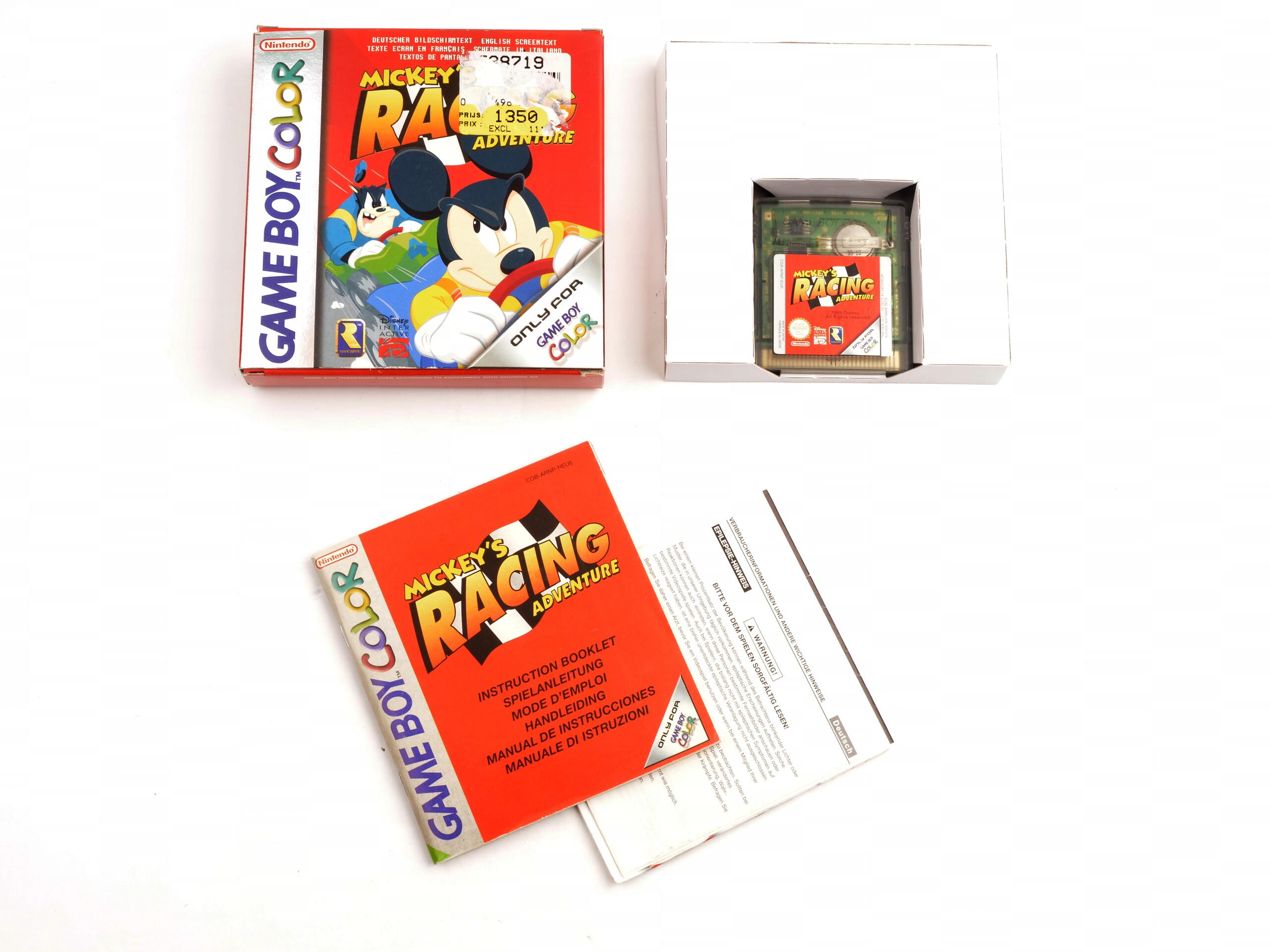 Mickey's Racing Adventure Kaufen | Gameboy Color Games [Complete]