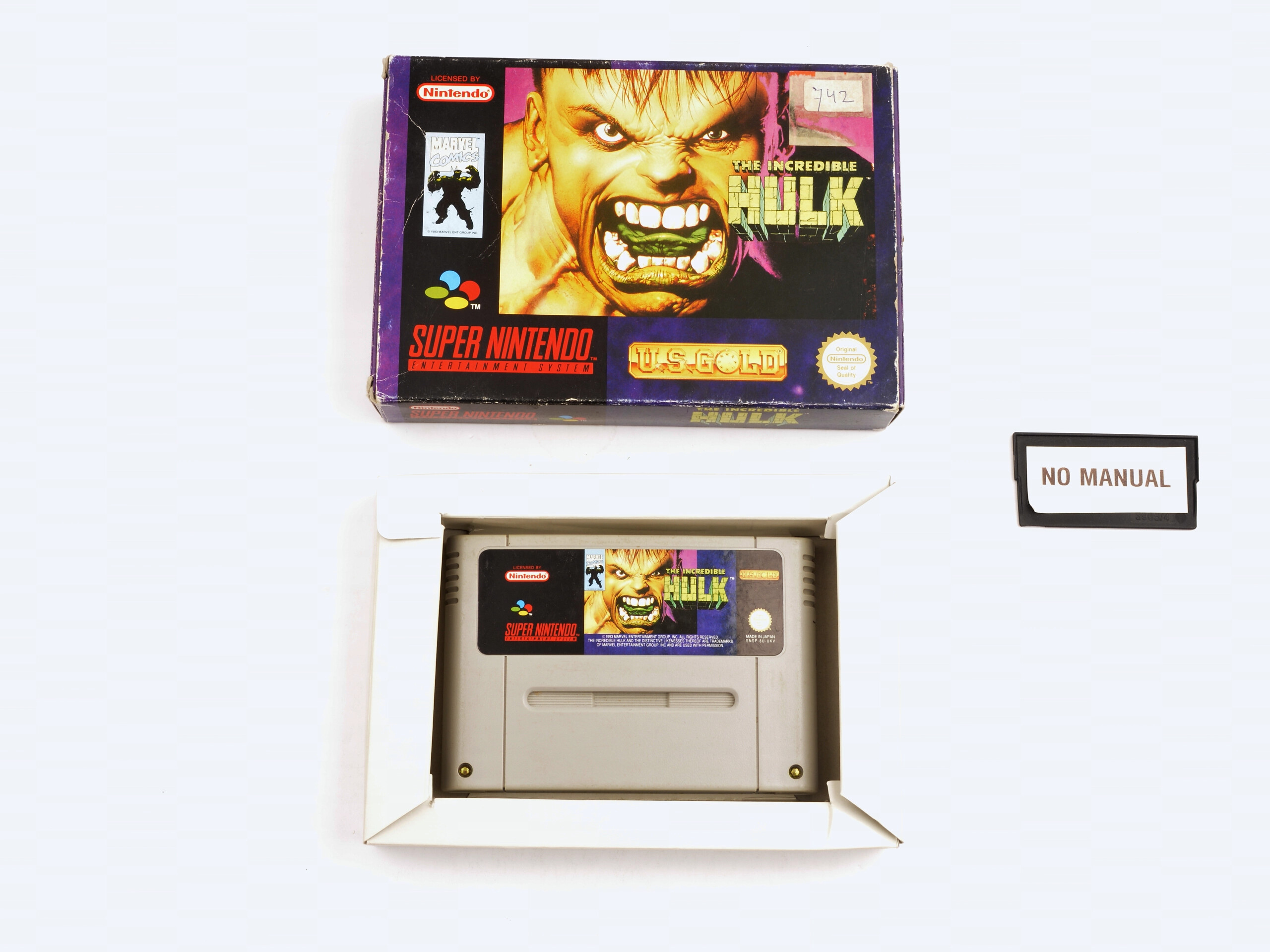 Incredible Hulk - Super Nintendo Games [Complete]