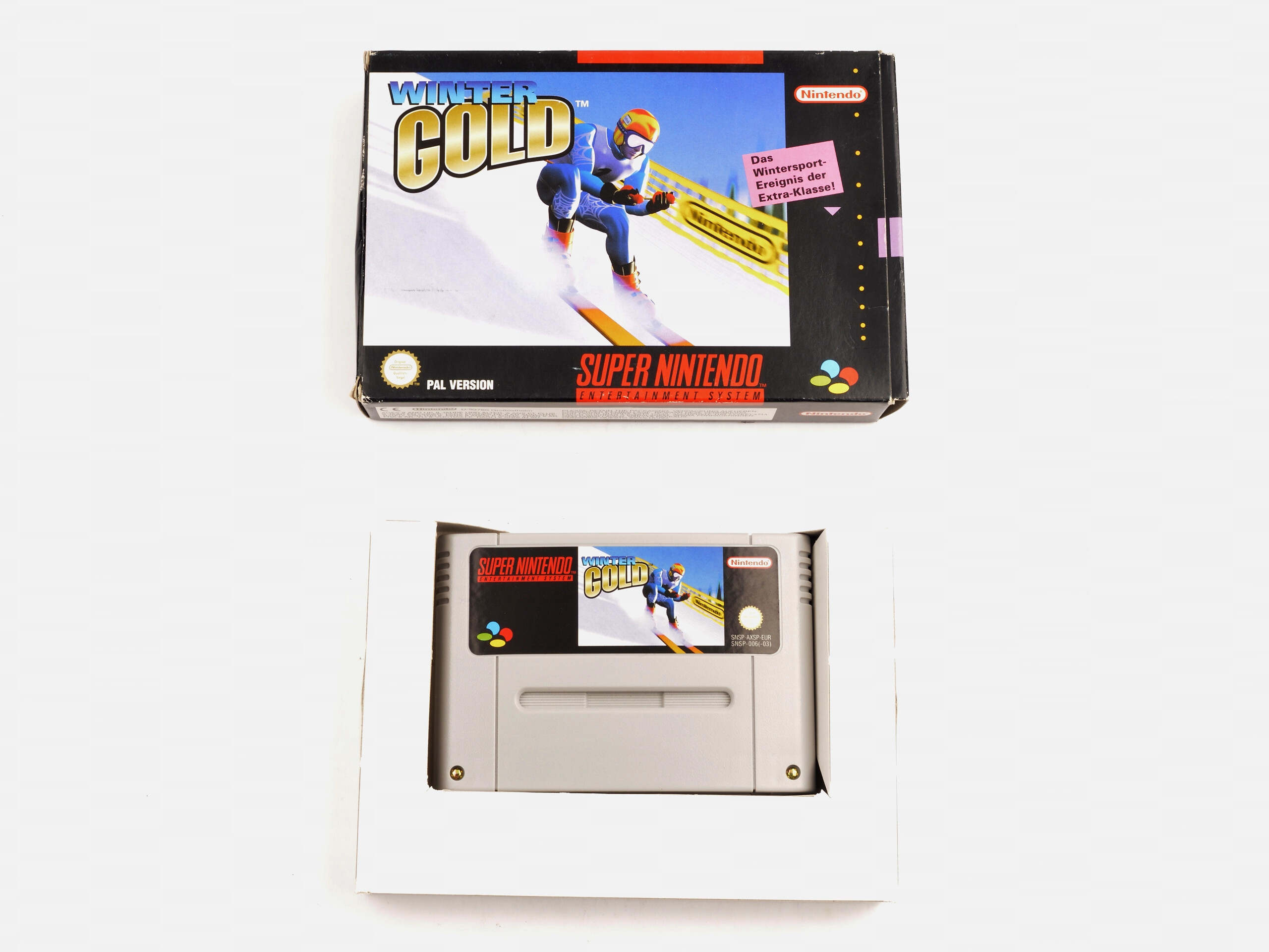 Winter Gold - Super Nintendo Games [Complete]
