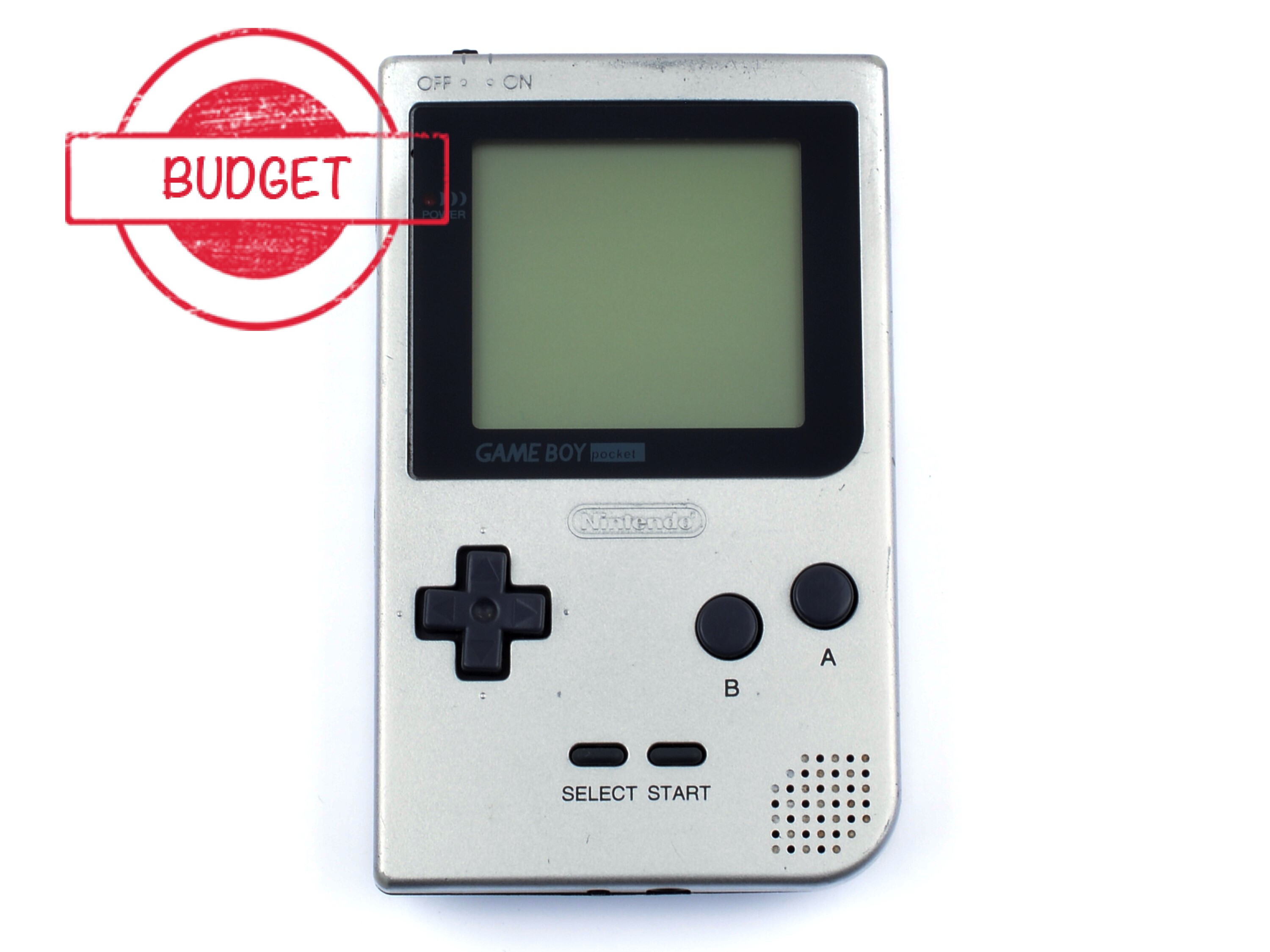 Gameboy Pocket Silver Processor Gameboy Pocket Silver (Black Lens) - Budget